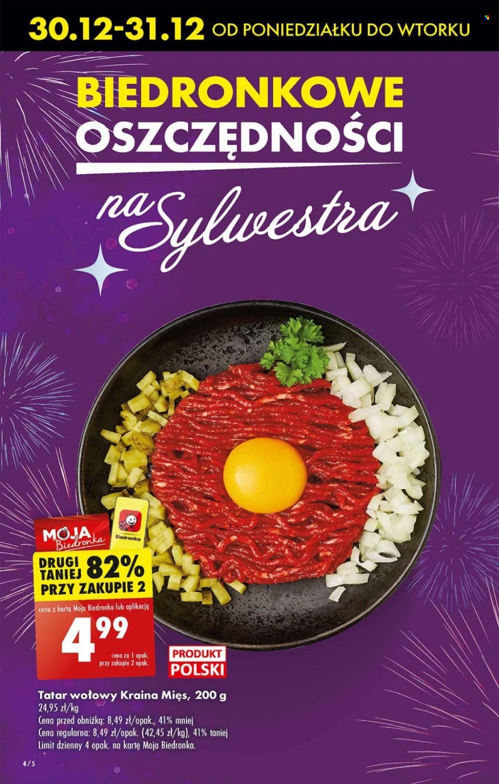 Gazetka Biedronka - 30.12.2024 - 4.01.2025. Strona 4