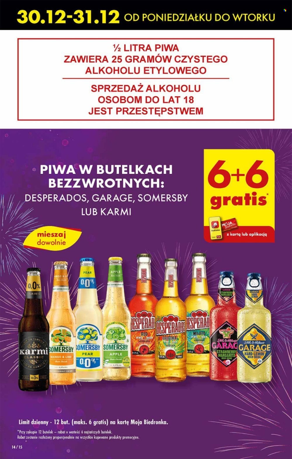 Gazetka Biedronka - 30.12.2024 - 4.01.2025. Strona 14