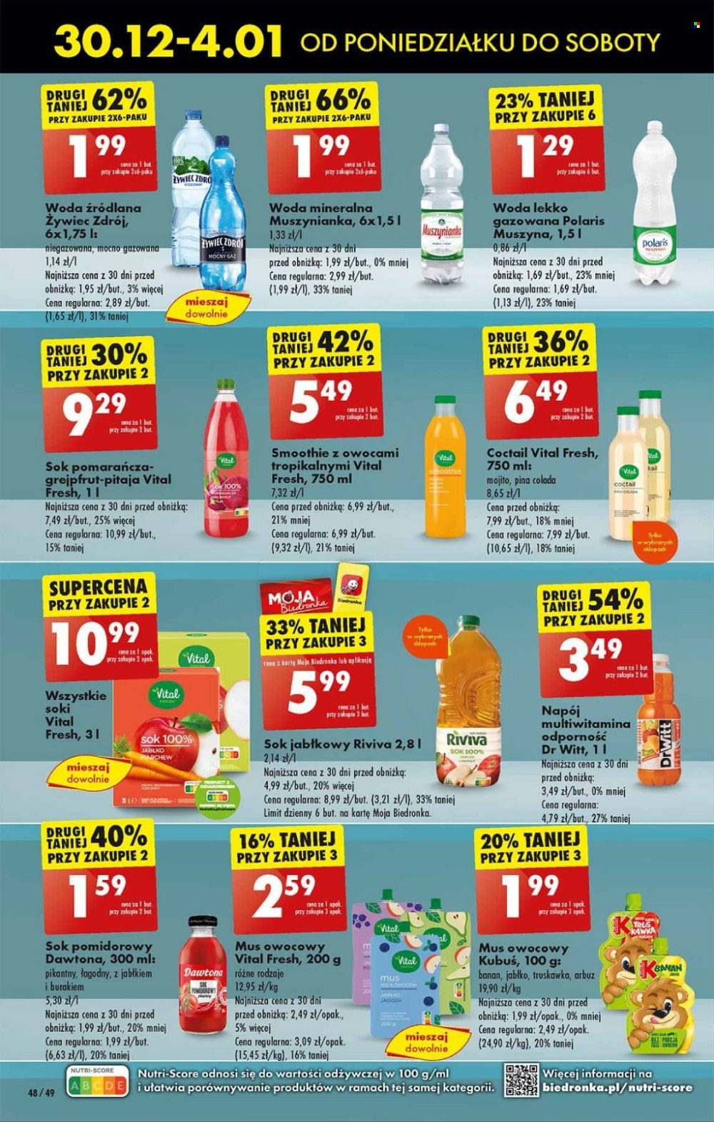 Gazetka Biedronka - 30.12.2024 - 4.01.2025. Strona 48