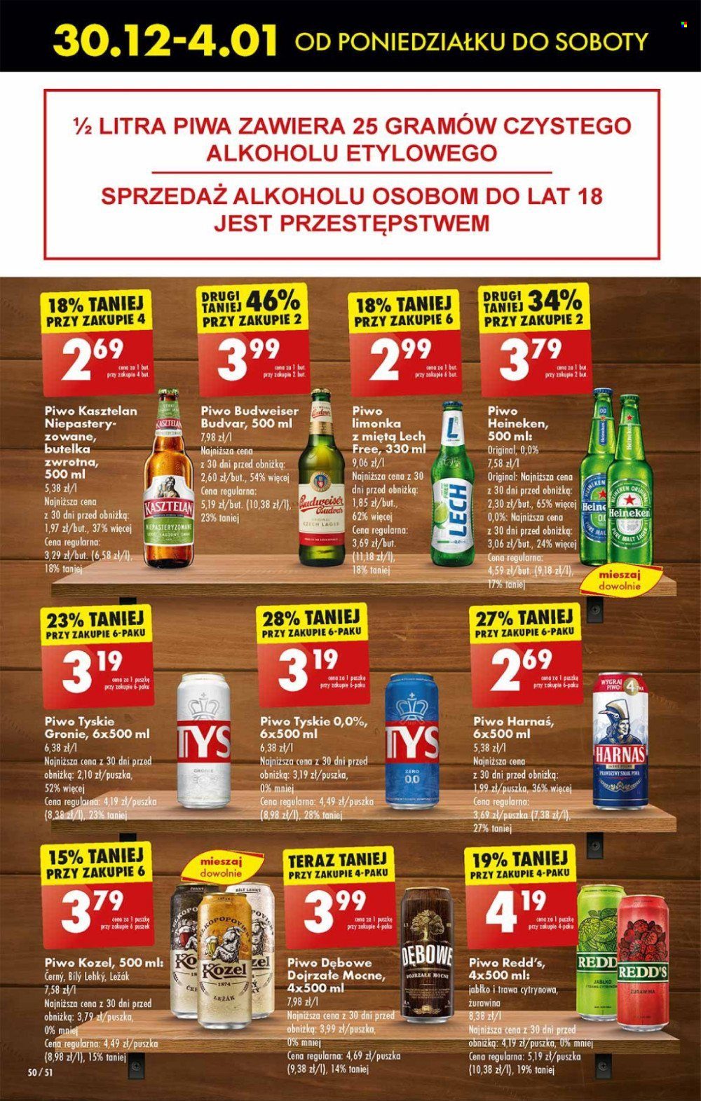 Gazetka Biedronka - 30.12.2024 - 4.01.2025. Strona 50