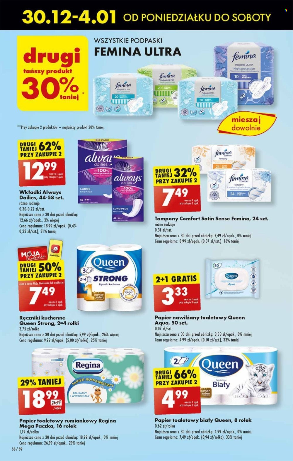 Gazetka Biedronka - 30.12.2024 - 4.01.2025. Strona 58