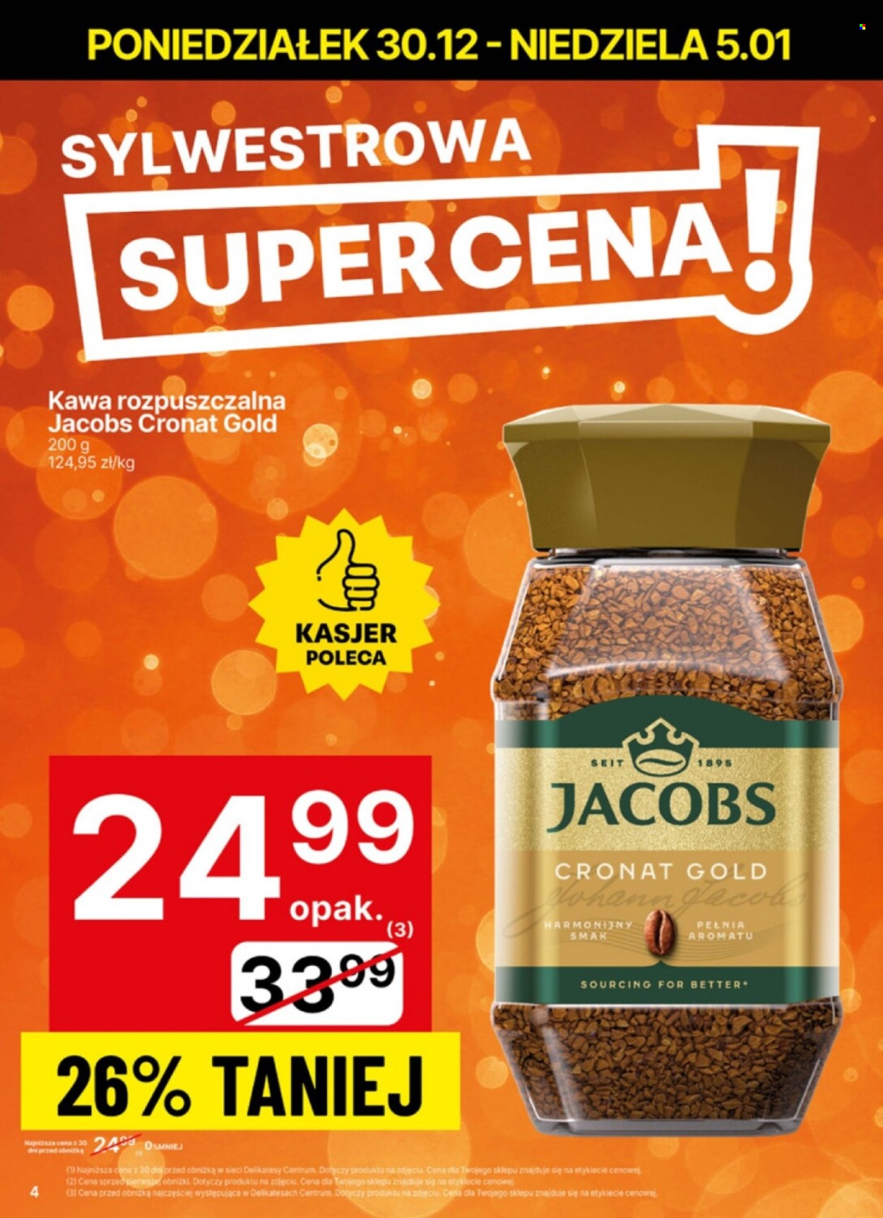 Leták Delikatesy Centrum - 30.12.2024 - 5.1.2025. Strana 4