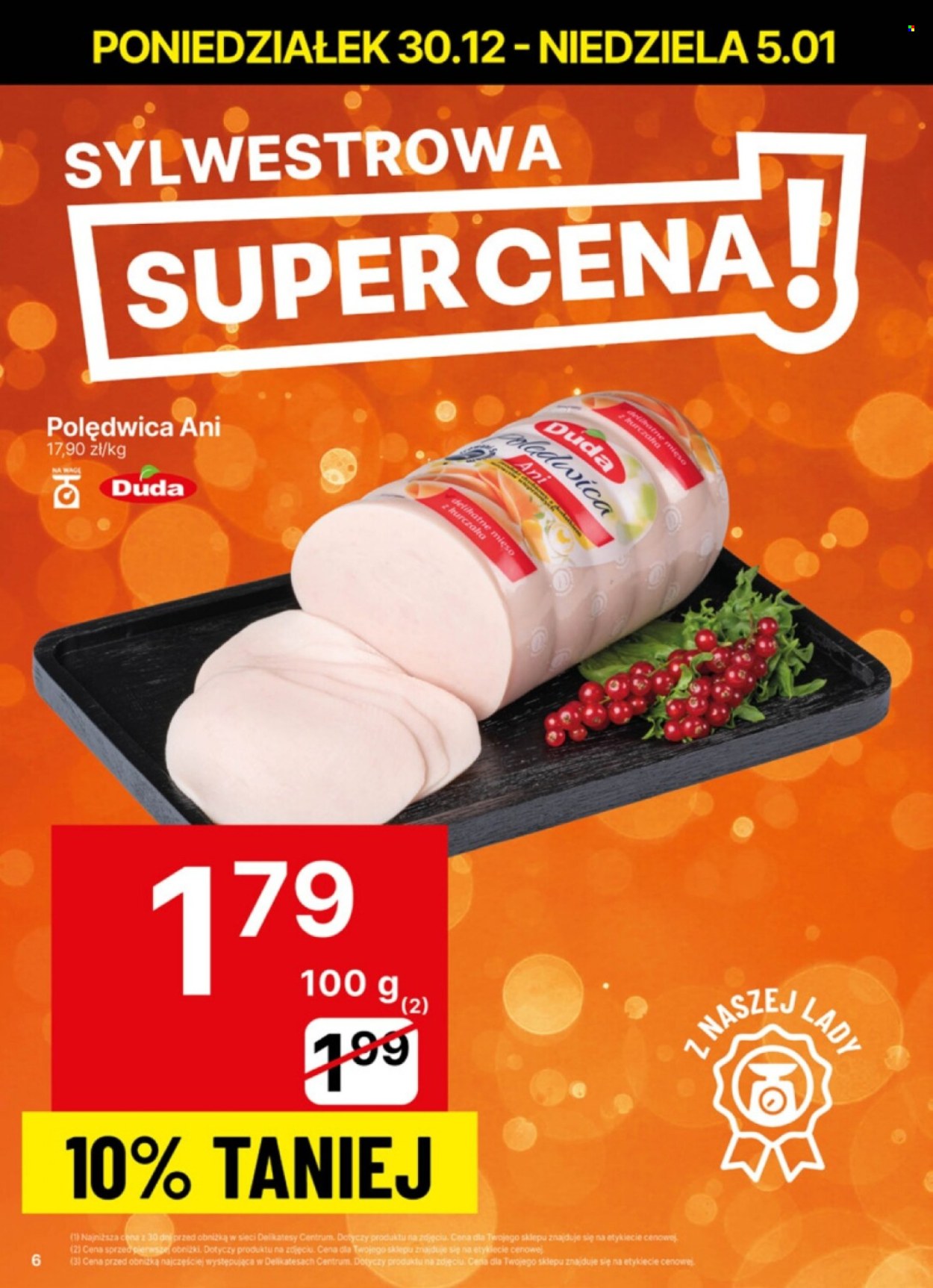 Leták Delikatesy Centrum - 30.12.2024 - 5.1.2025. Strana 6