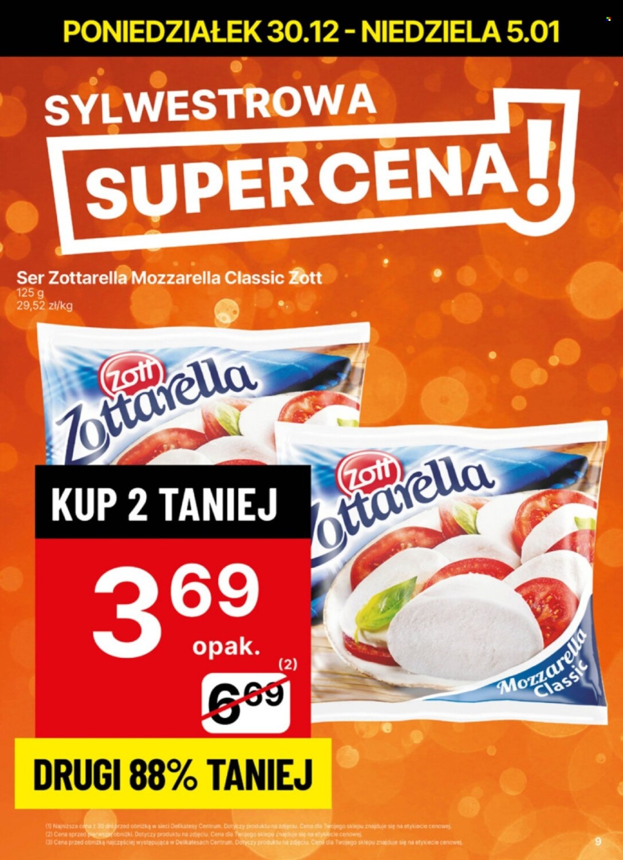 Leták Delikatesy Centrum - 30.12.2024 - 5.1.2025. Strana 9