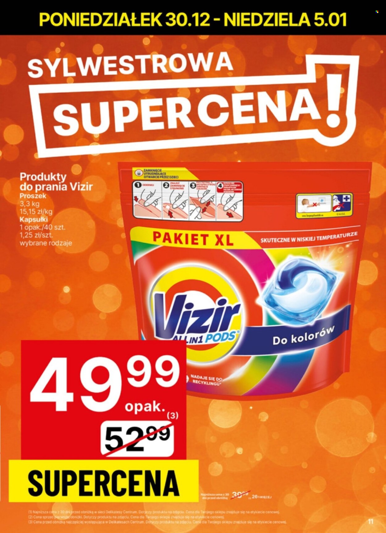 Leták Delikatesy Centrum - 30.12.2024 - 5.1.2025. Strana 11