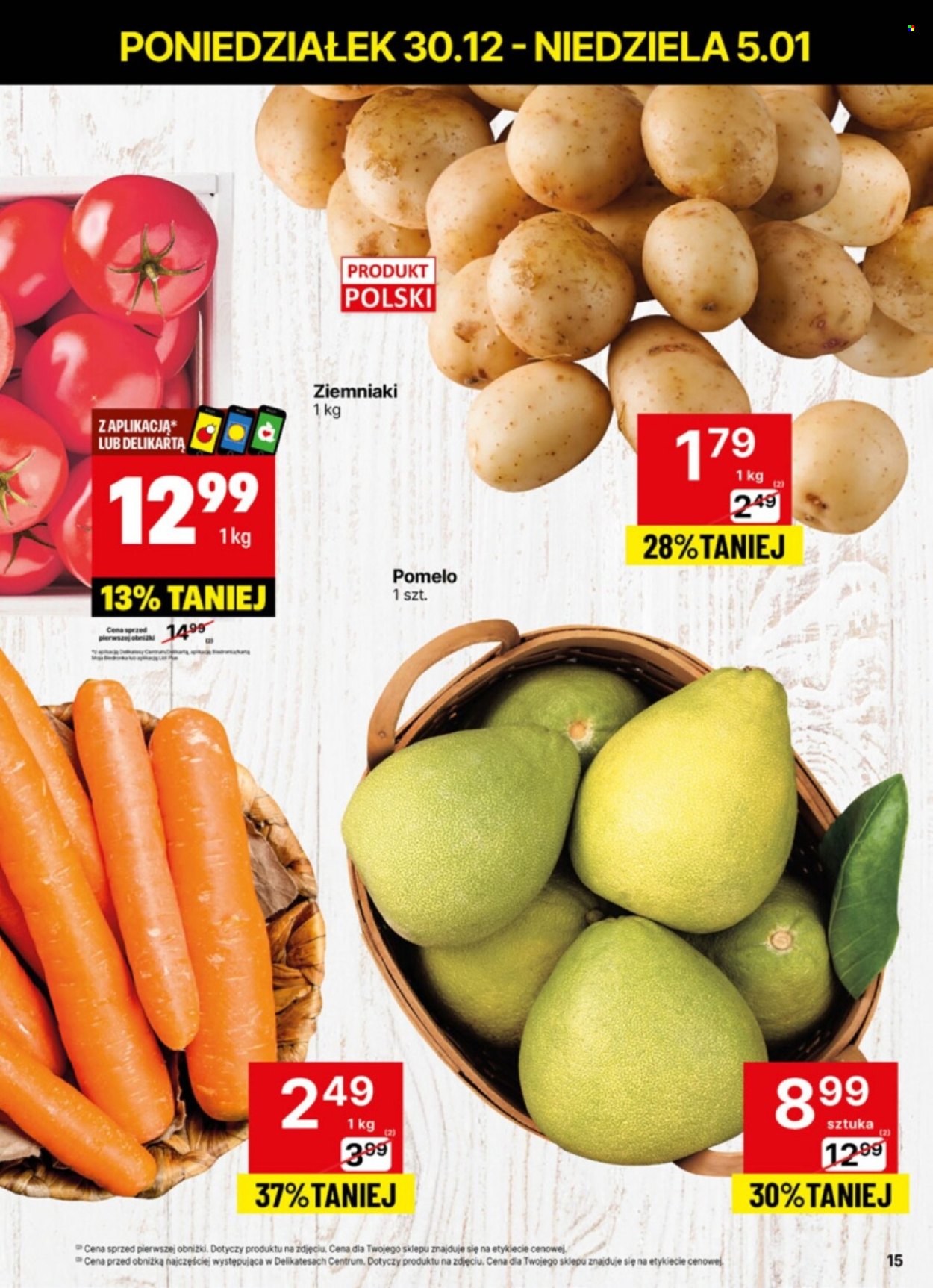 Leták Delikatesy Centrum - 30.12.2024 - 5.1.2025. Strana 15