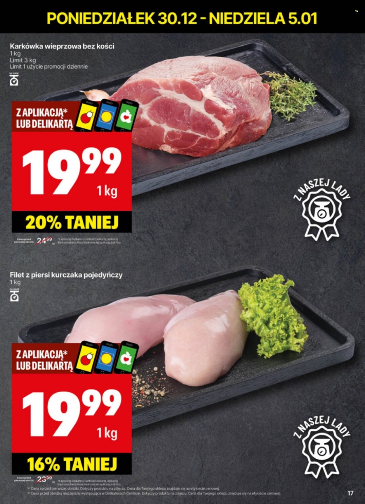 Leták Delikatesy Centrum - 30.12.2024 - 5.1.2025. Strana 17