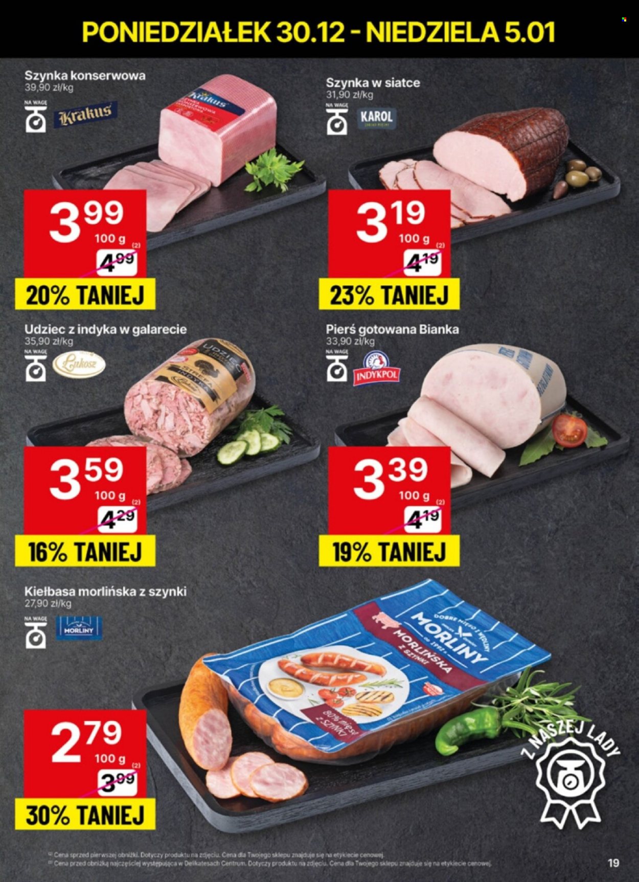 Gazetka Delikatesy Centrum - 30.12.2024 - 5.01.2025. Strona 19