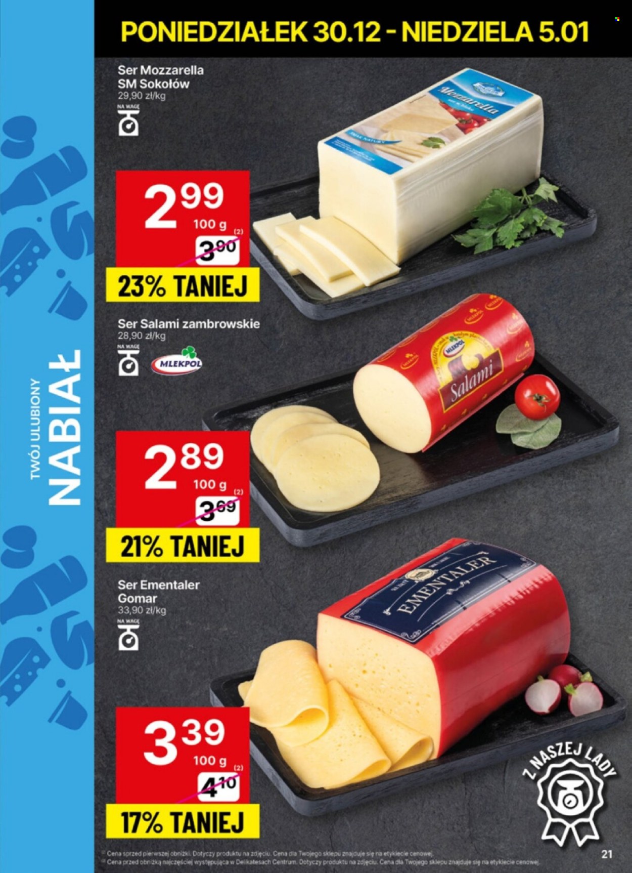 Gazetka Delikatesy Centrum - 30.12.2024 - 5.01.2025. Strona 21