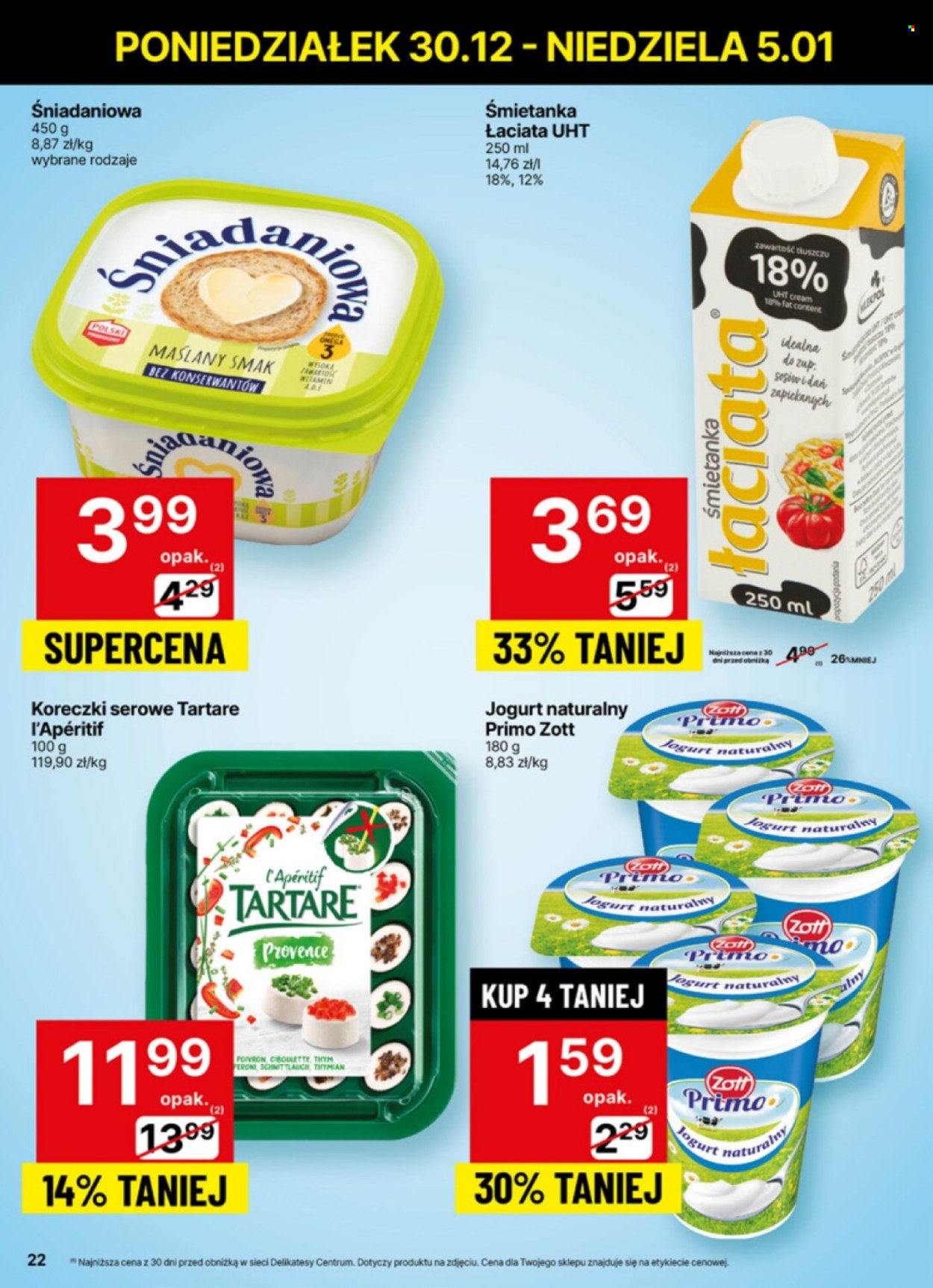 Leták Delikatesy Centrum - 30.12.2024 - 5.1.2025. Strana 22