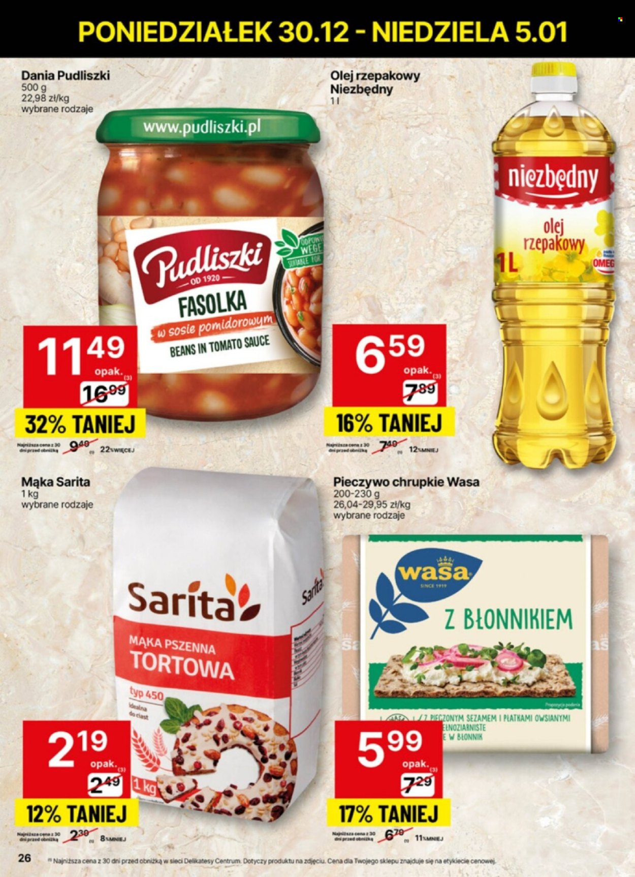 Leták Delikatesy Centrum - 30.12.2024 - 5.1.2025. Strana 26
