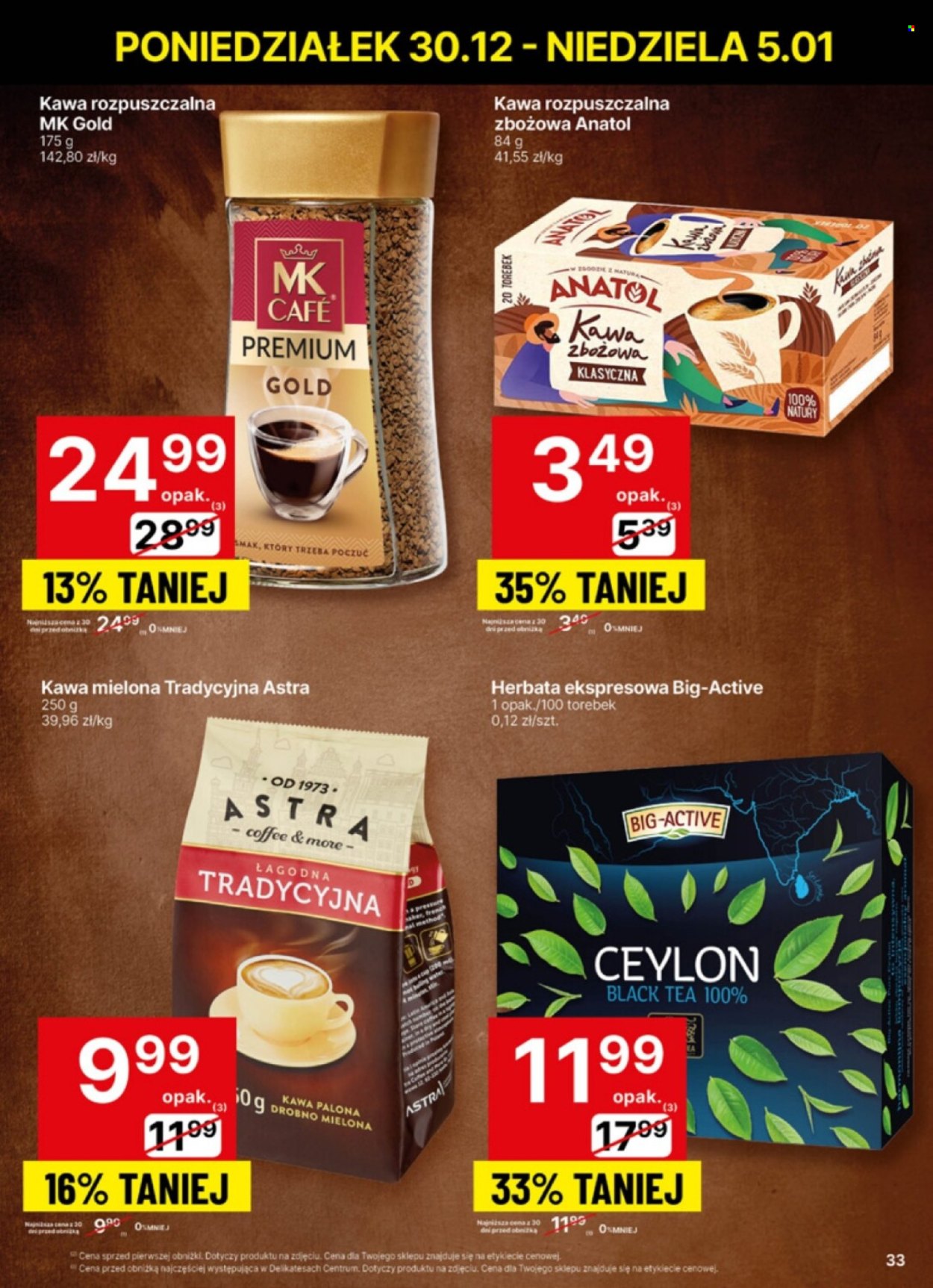 Leták Delikatesy Centrum - 30.12.2024 - 5.1.2025. Strana 33
