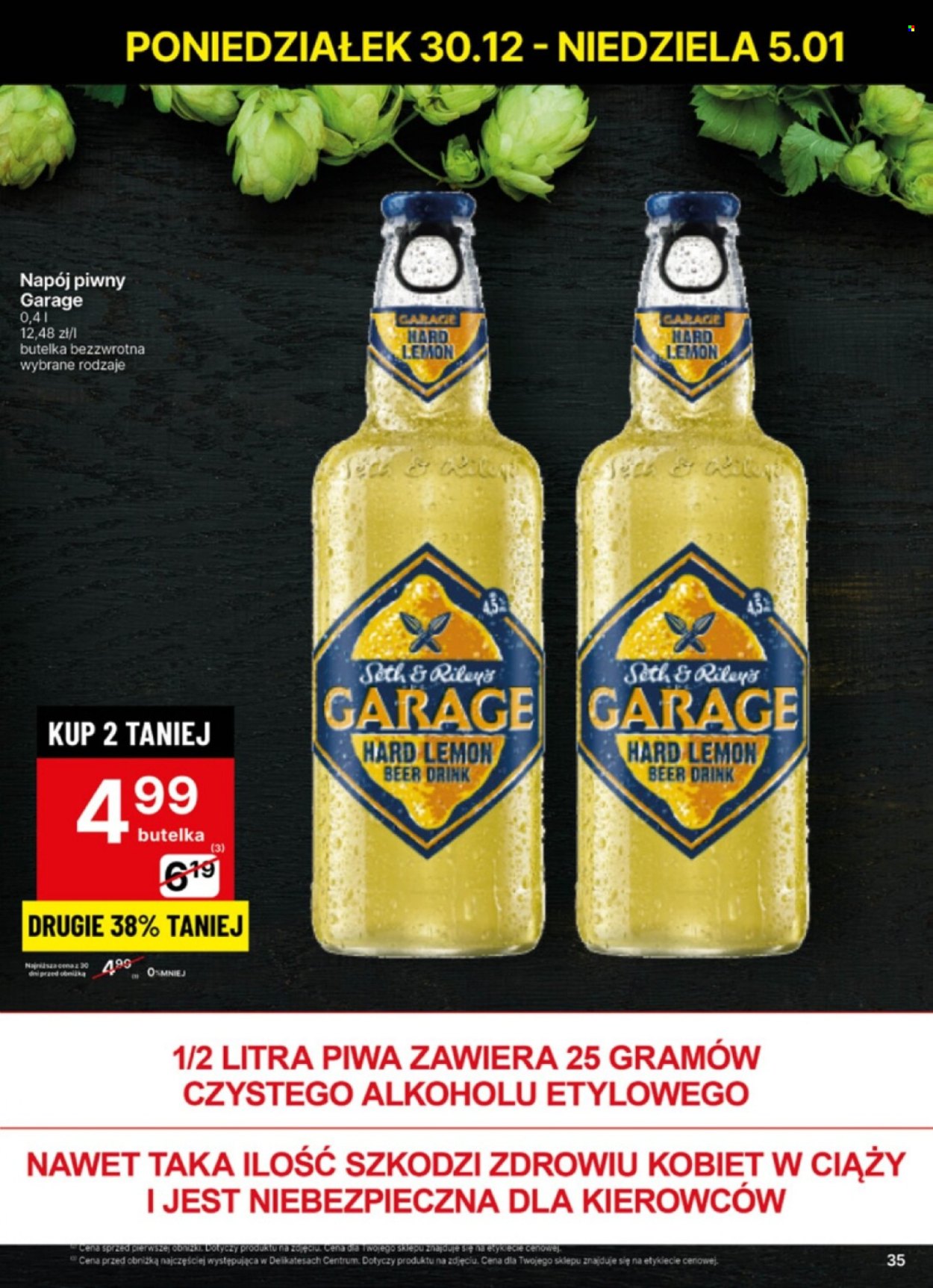 Leták Delikatesy Centrum - 30.12.2024 - 5.1.2025. Strana 35