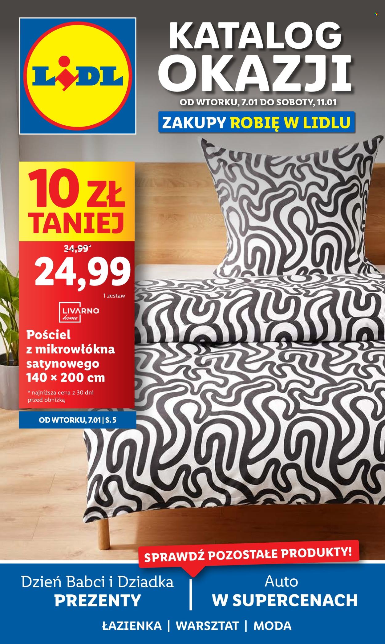 Gazetka Lidl - 7.01.2025 - 11.01.2025. Strona 1