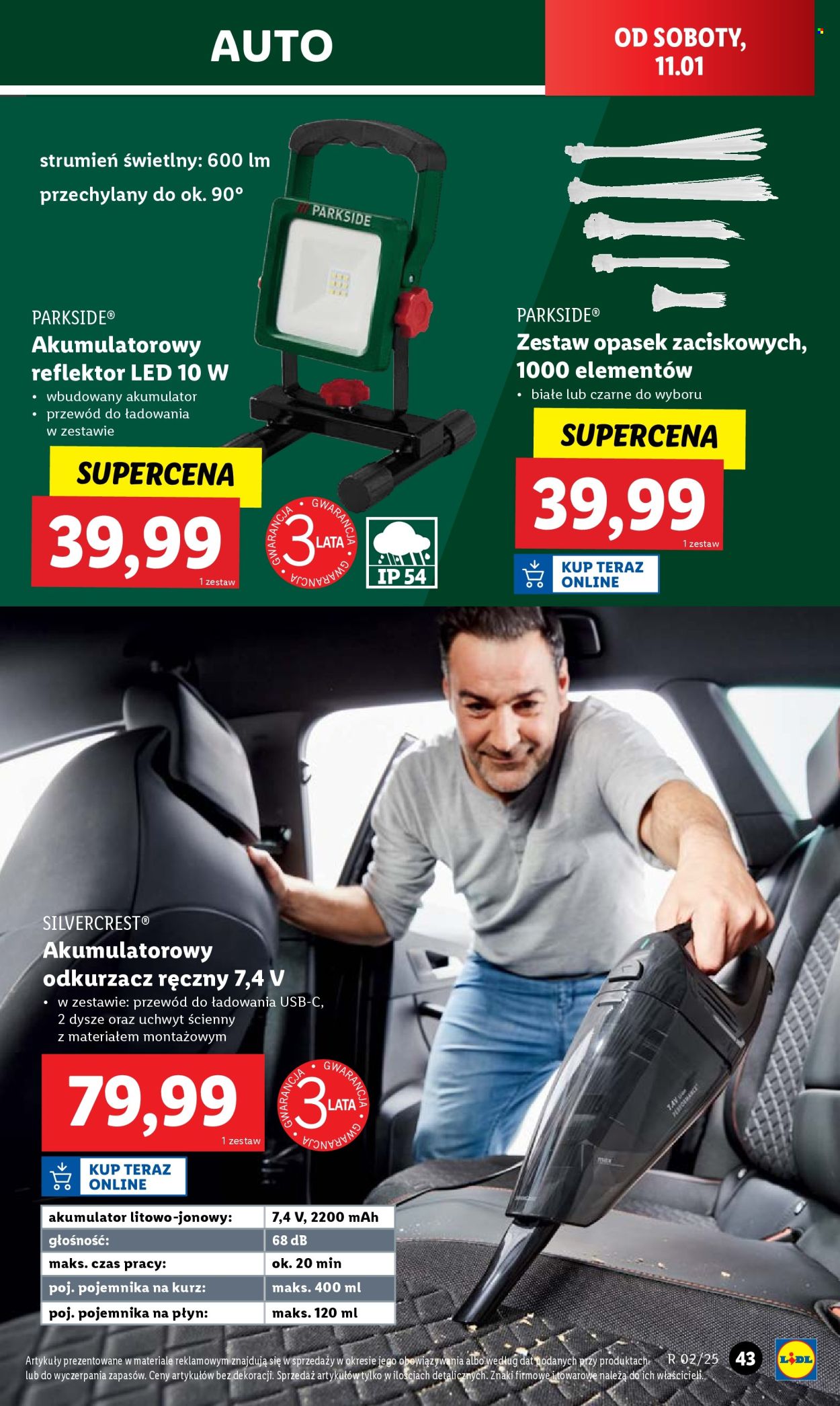 Gazetka Lidl - 7.01.2025 - 11.01.2025. Strona 47