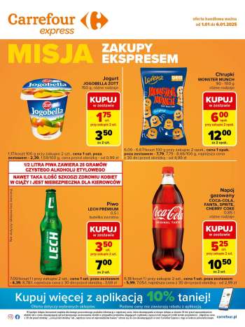 Gazetka Carrefour Express - 1.01.2025 - 6.01.2025.