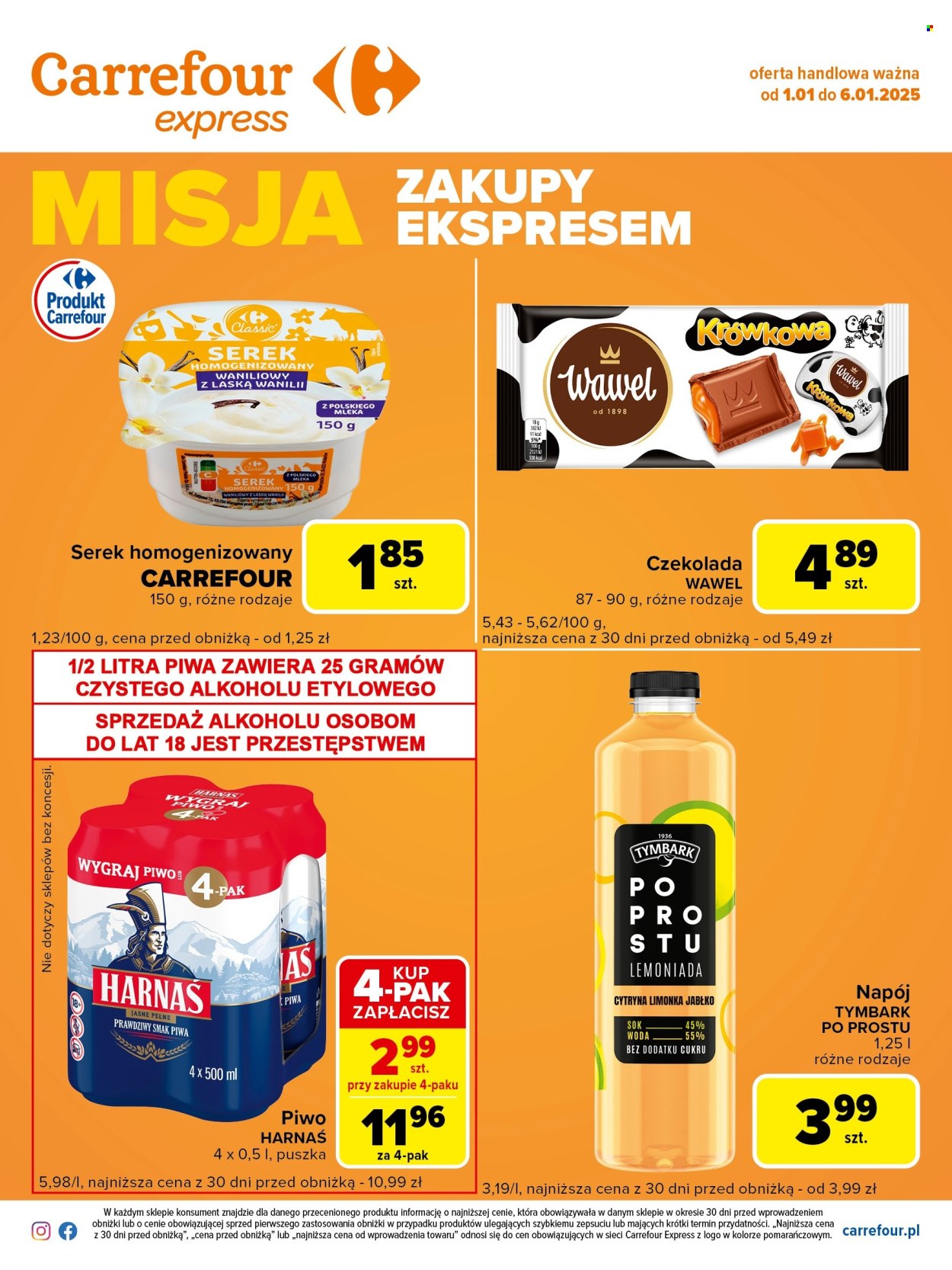 Leták Carrefour Express - 1.1.2025 - 6.1.2025. Strana 2