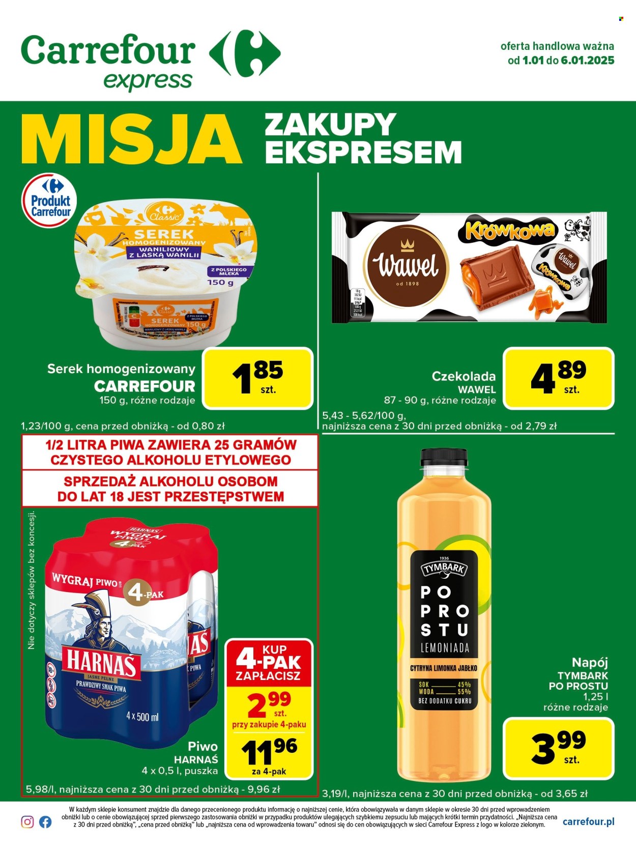 Leták Carrefour Express - 1.1.2025 - 6.1.2025. Strana 2