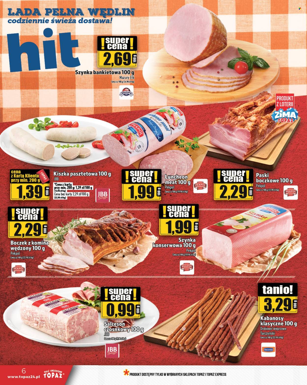 Gazetka Topaz - 2.01.2025 - 8.01.2025. Strona 6