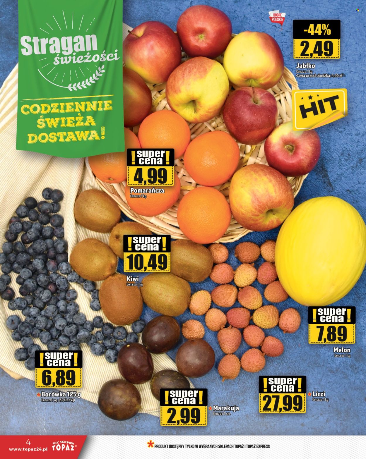 Gazetka Topaz - 2.01.2025 - 8.01.2025. Strona 4