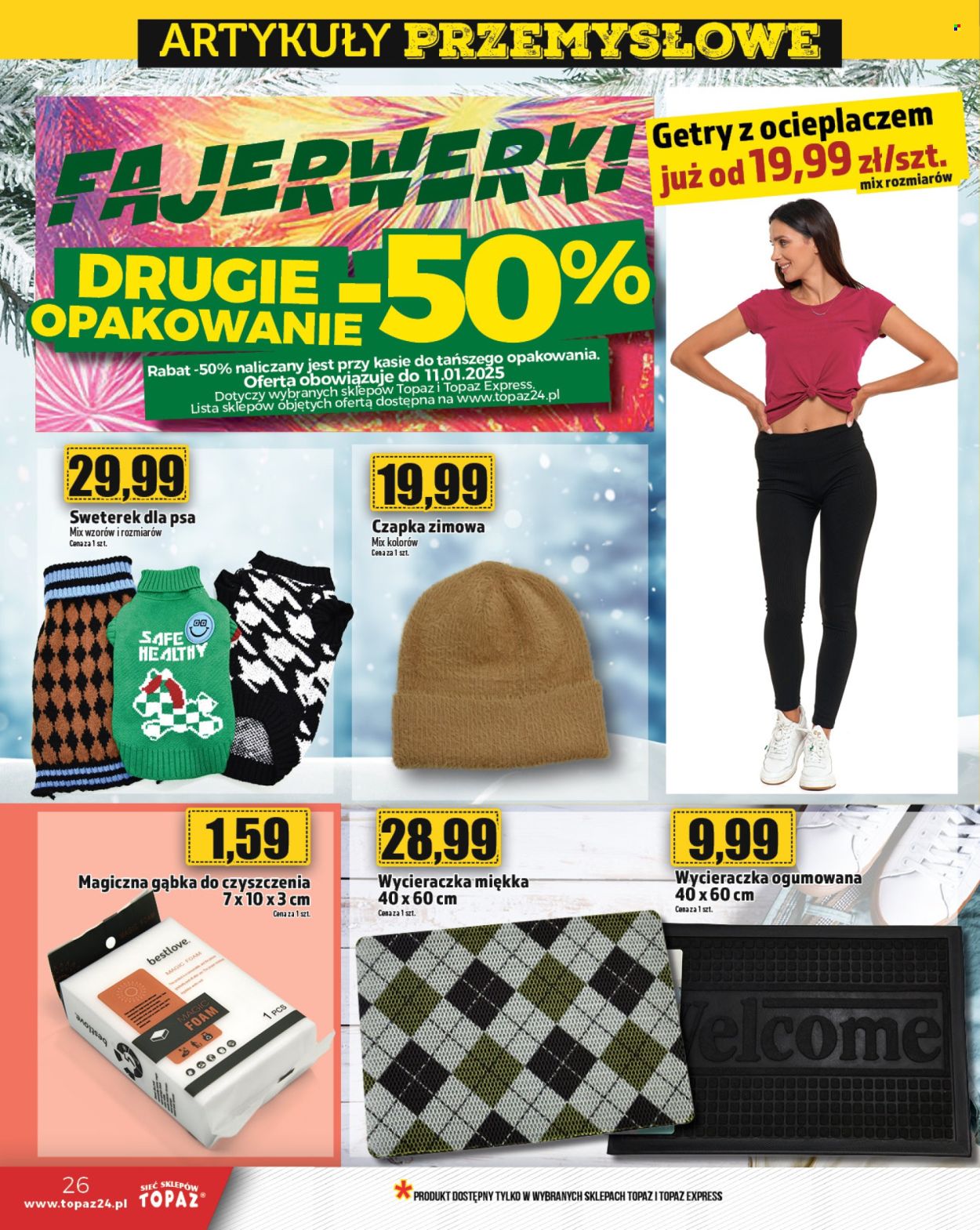 Gazetka Topaz - 2.01.2025 - 8.01.2025. Strona 26