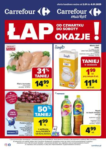 Gazetka Carrefour - 2.01.2025 - 4.01.2025.