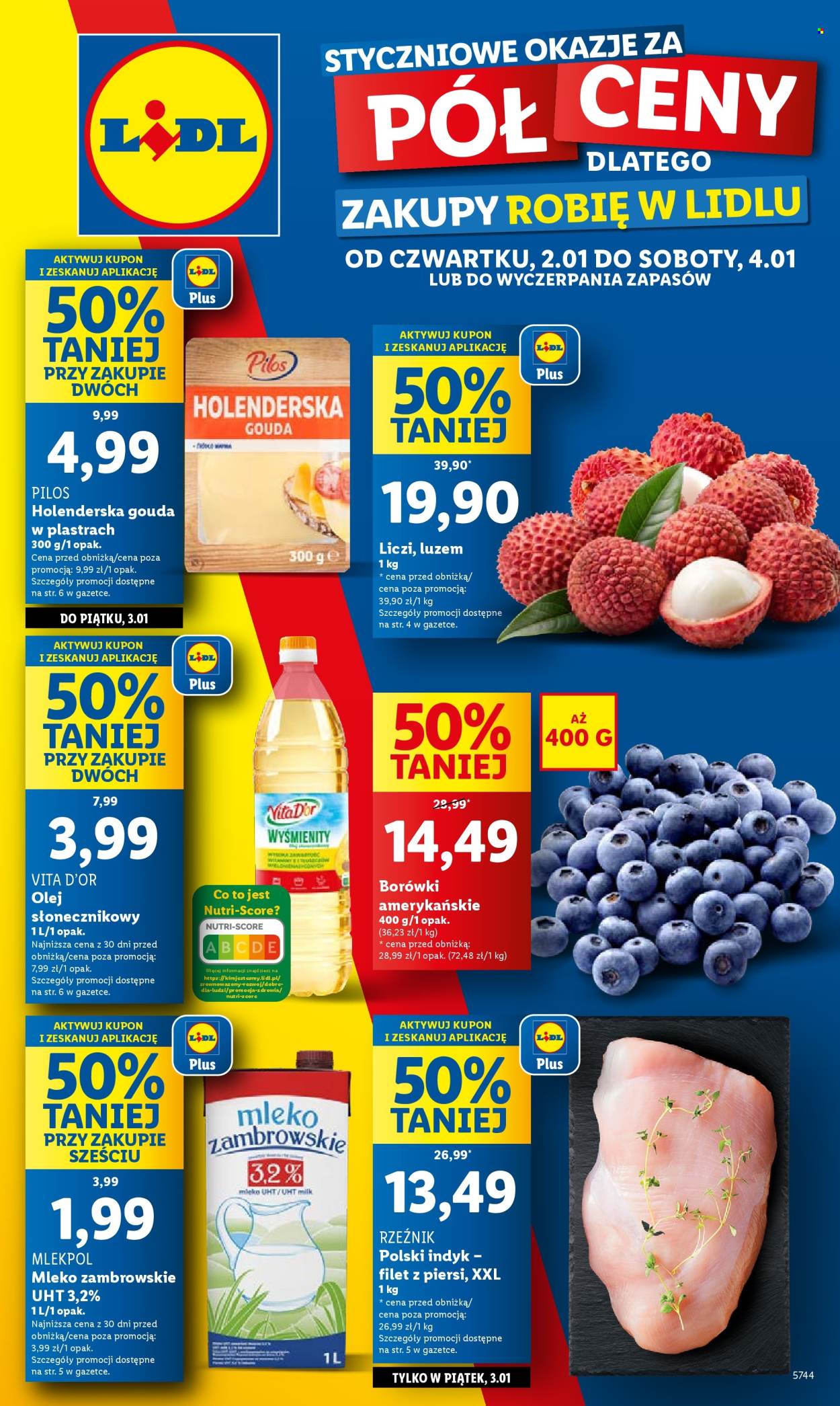 Gazetka Lidl - 2.01.2025 - 4.01.2025. Strona 1