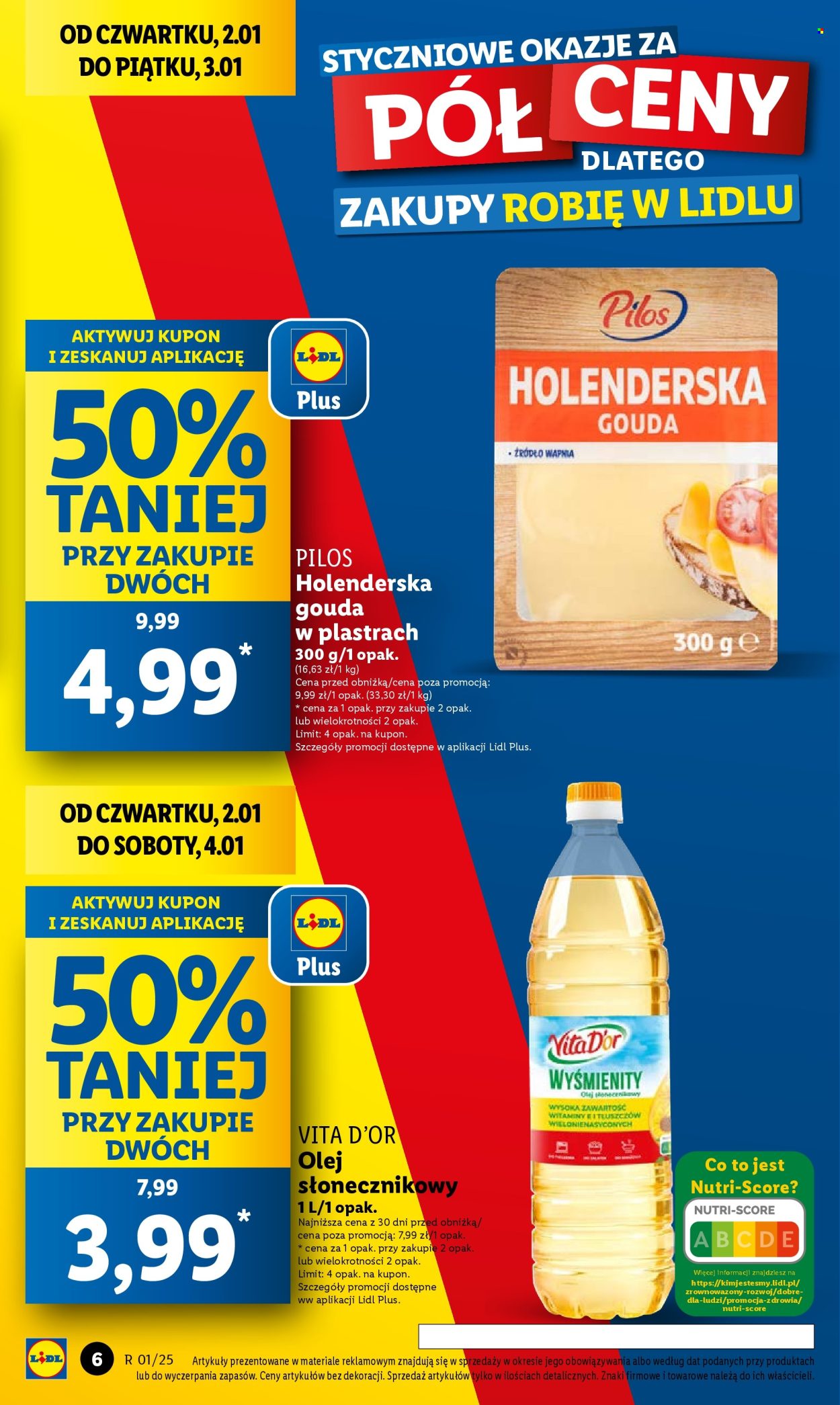Leták Lidl - 2.1.2025 - 4.1.2025. Strana 6