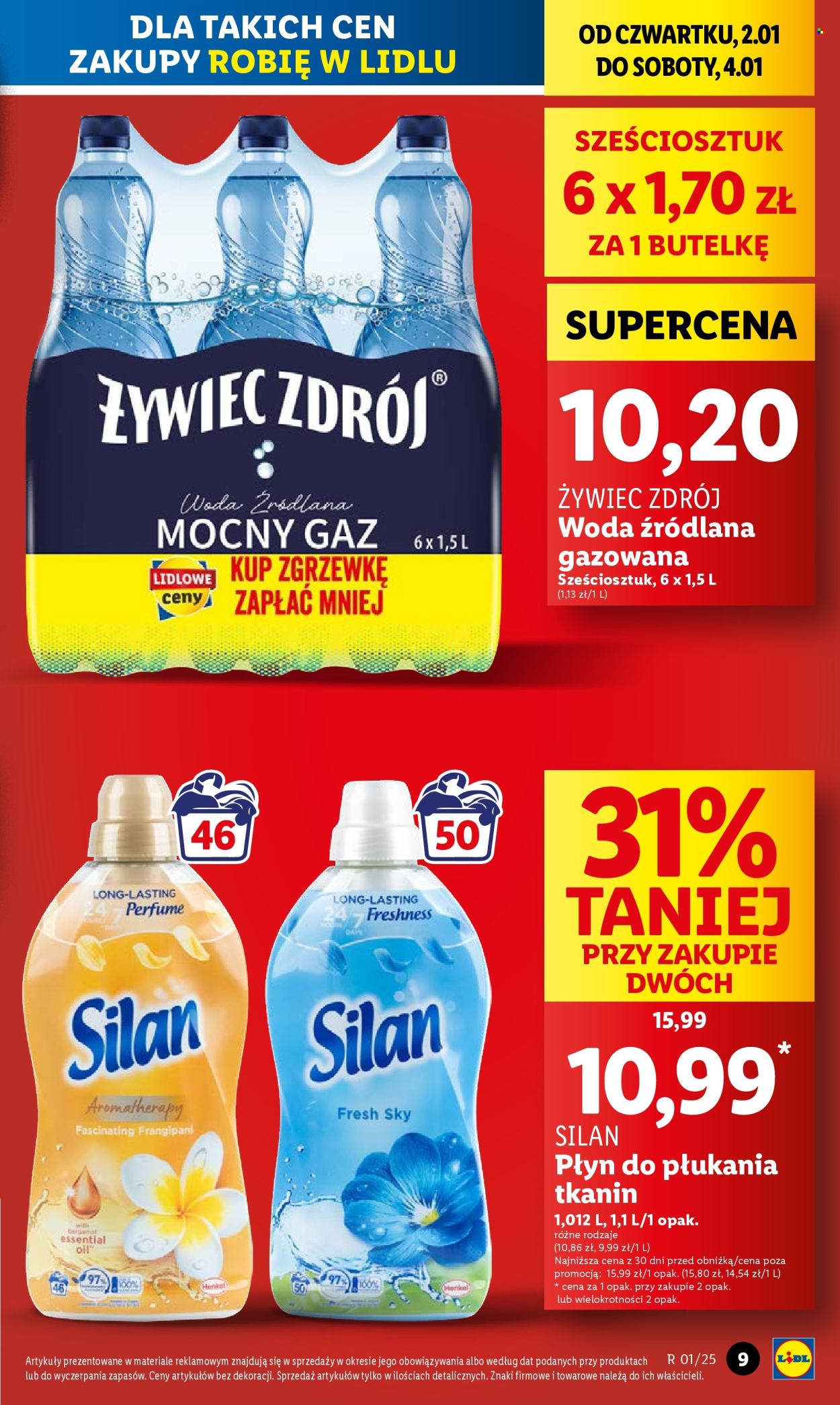 Leták Lidl - 2.1.2025 - 4.1.2025. Strana 9