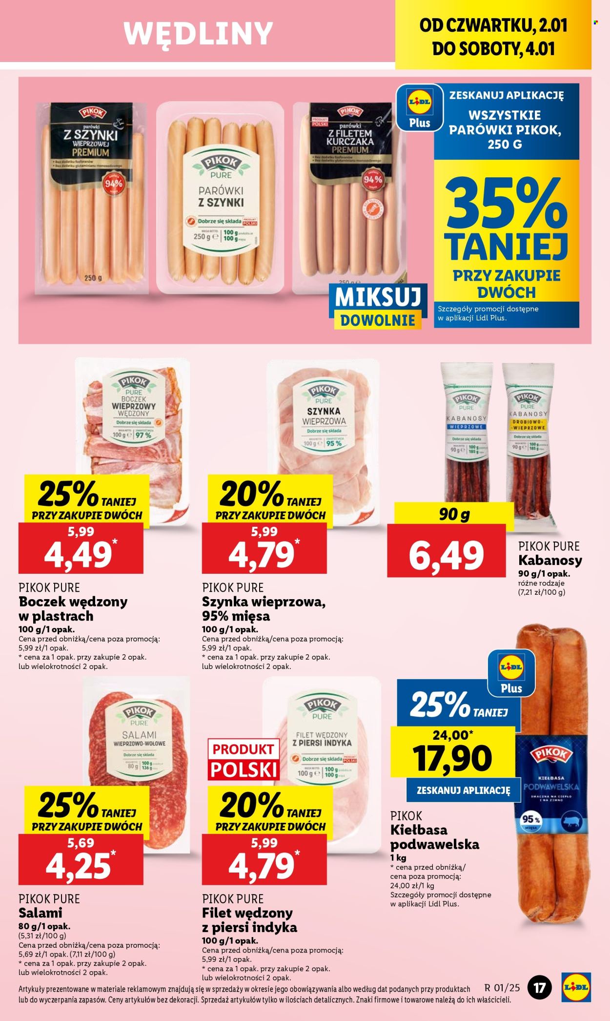 Leták Lidl - 2.1.2025 - 4.1.2025. Strana 19