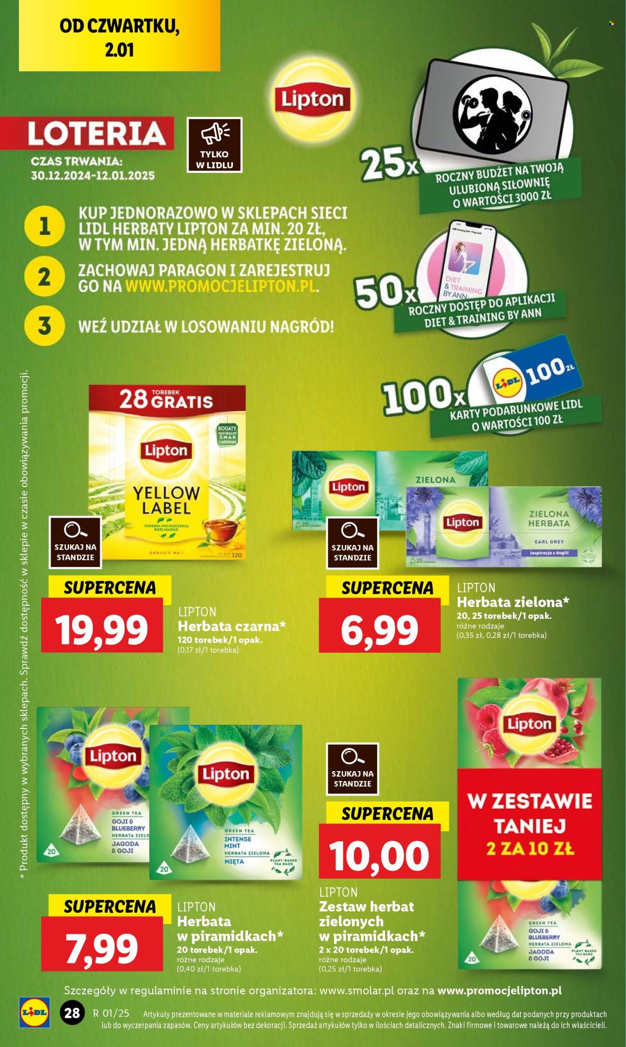 Leták Lidl - 2.1.2025 - 4.1.2025. Strana 34