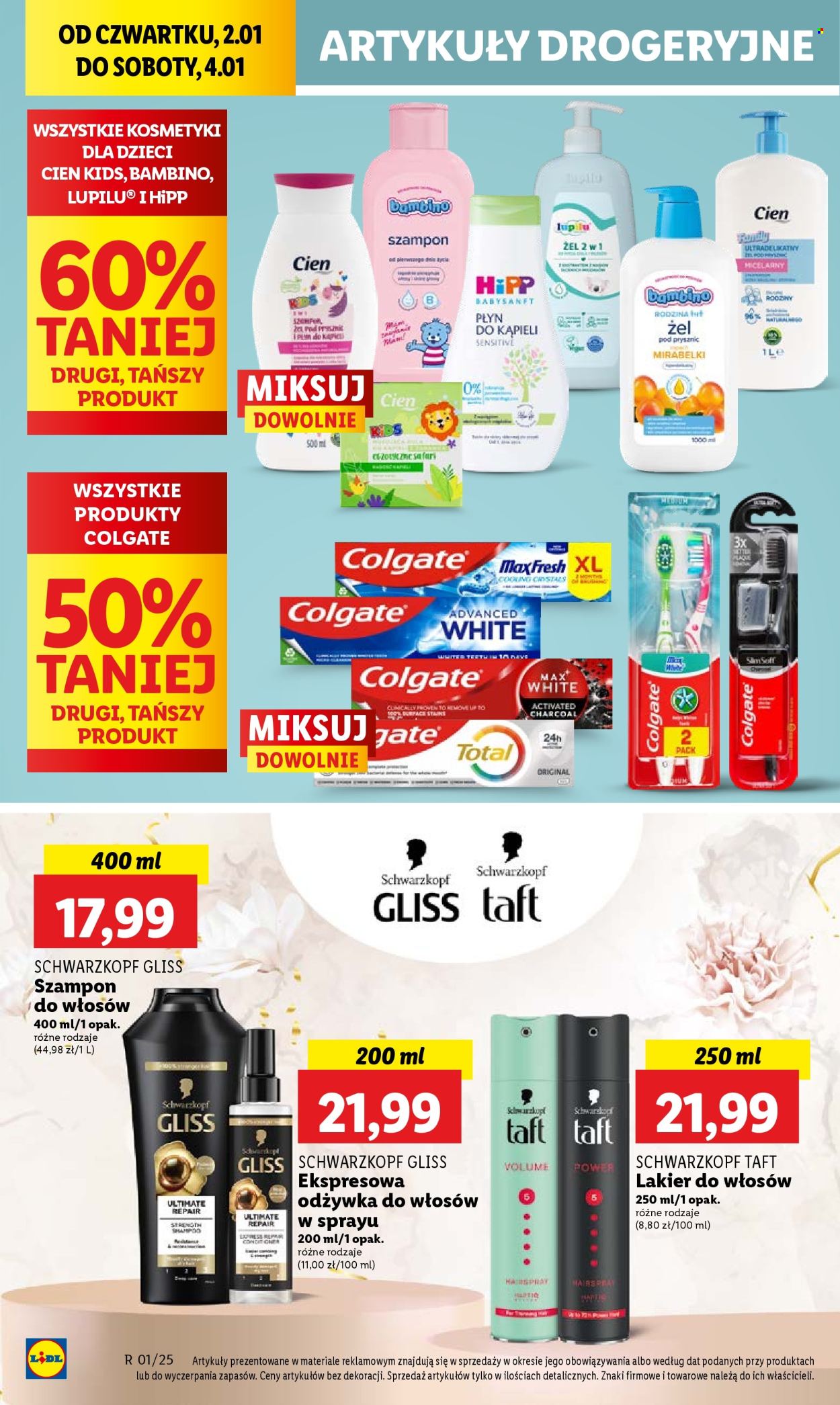 Leták Lidl - 2.1.2025 - 4.1.2025. Strana 38