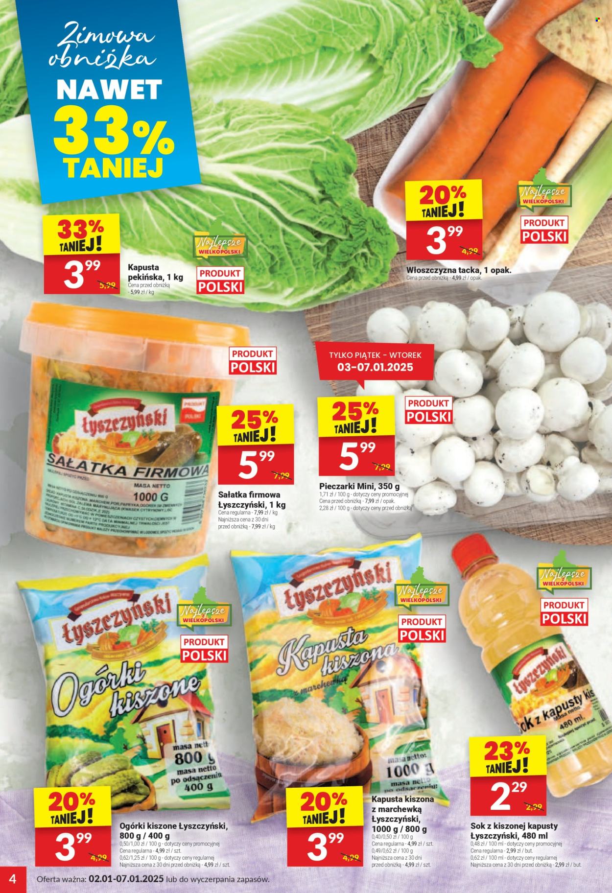 Leták Twój Market - 2.1.2025 - 7.1.2025. Strana 4
