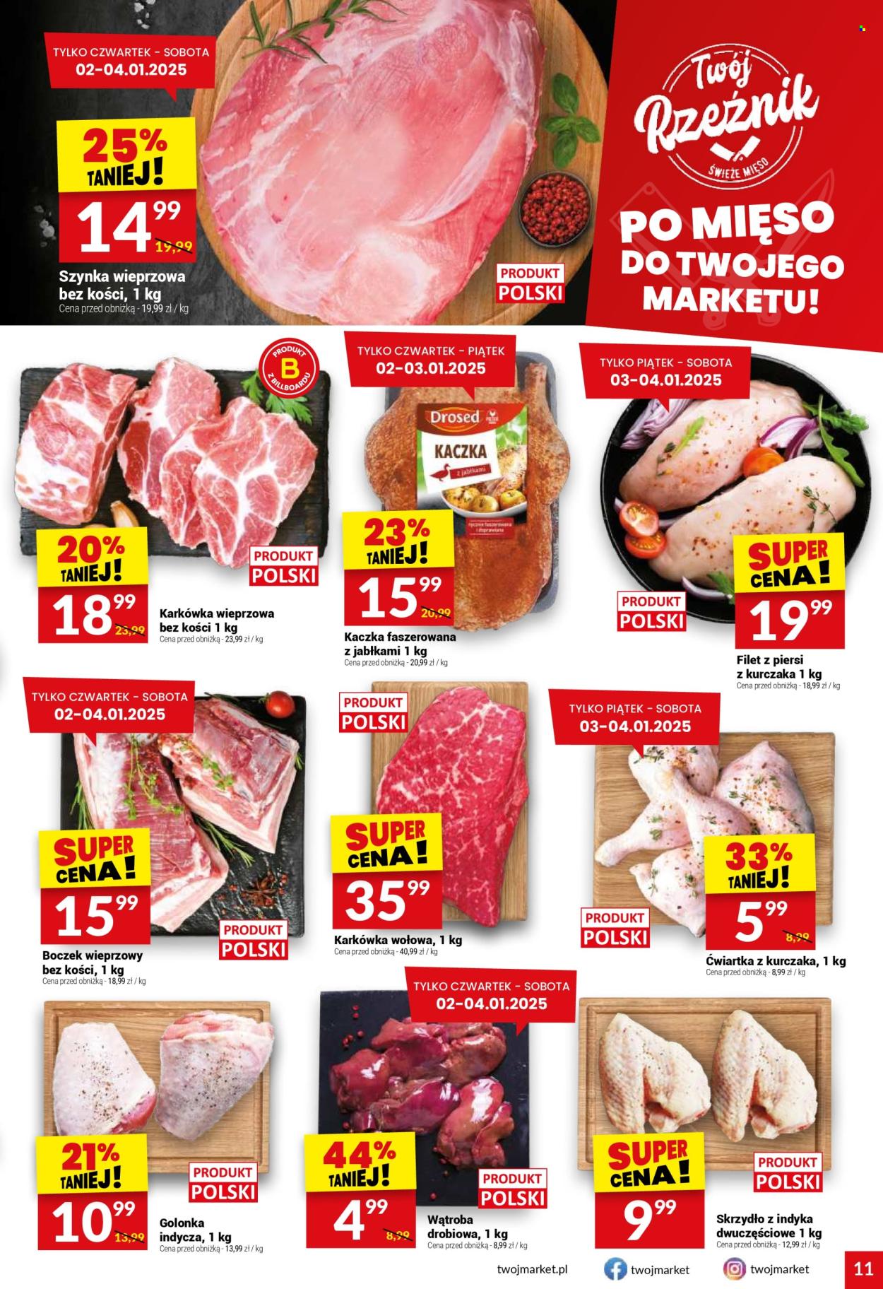 Leták Twój Market - 2.1.2025 - 7.1.2025. Strana 11