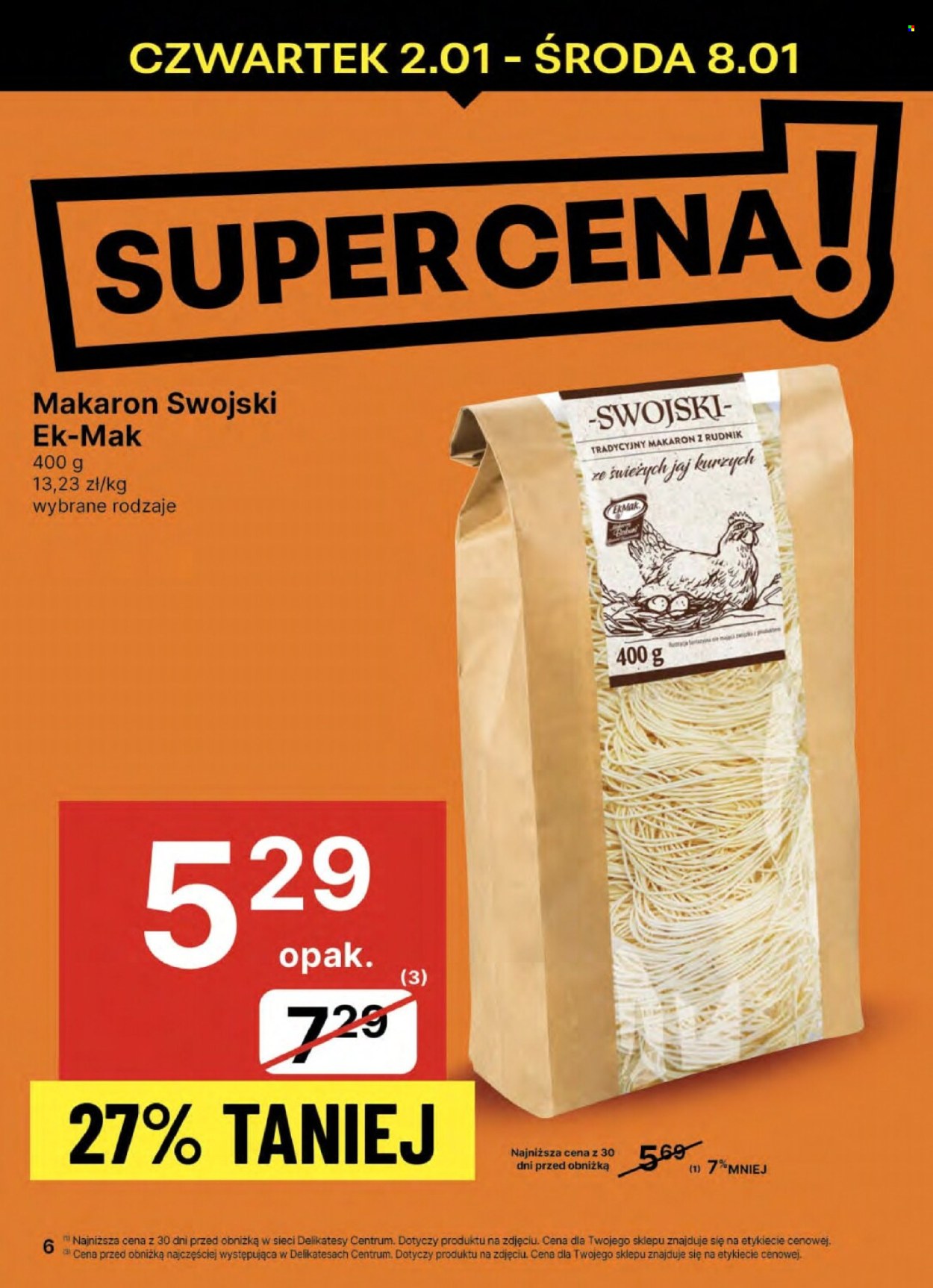 Gazetka Delikatesy Centrum - 2.01.2025 - 8.01.2025. Strona 6
