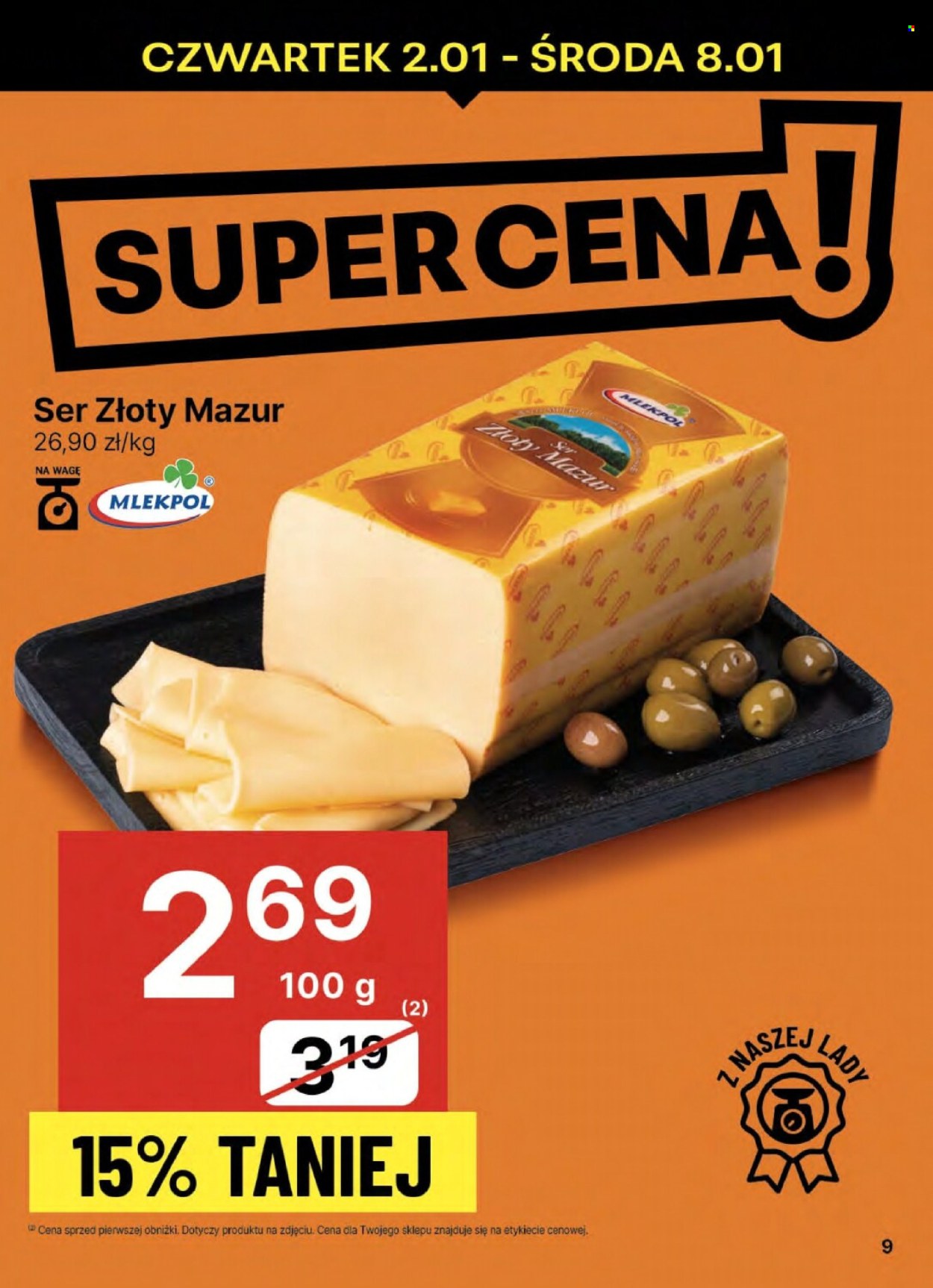 Gazetka Delikatesy Centrum - 2.01.2025 - 8.01.2025. Strona 9