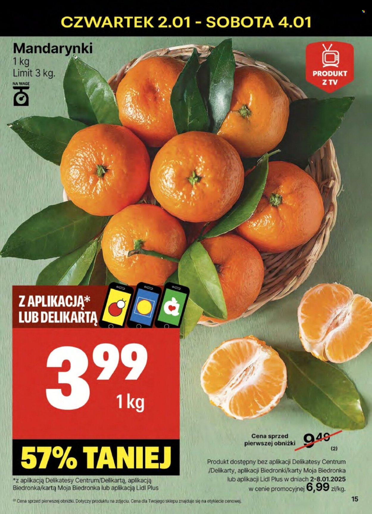 Leták Delikatesy Centrum - 2.1.2025 - 8.1.2025. Strana 15