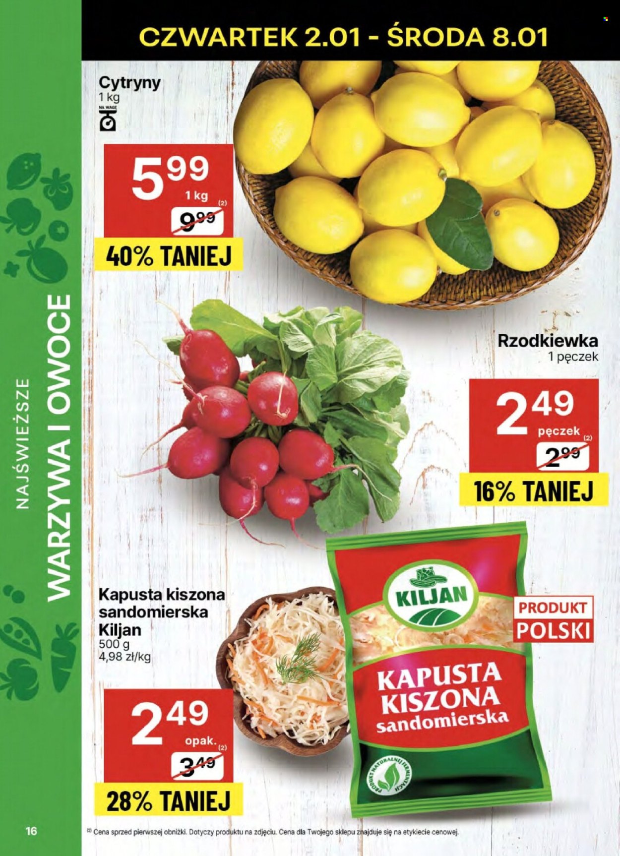 Gazetka Delikatesy Centrum - 2.01.2025 - 8.01.2025. Strona 16