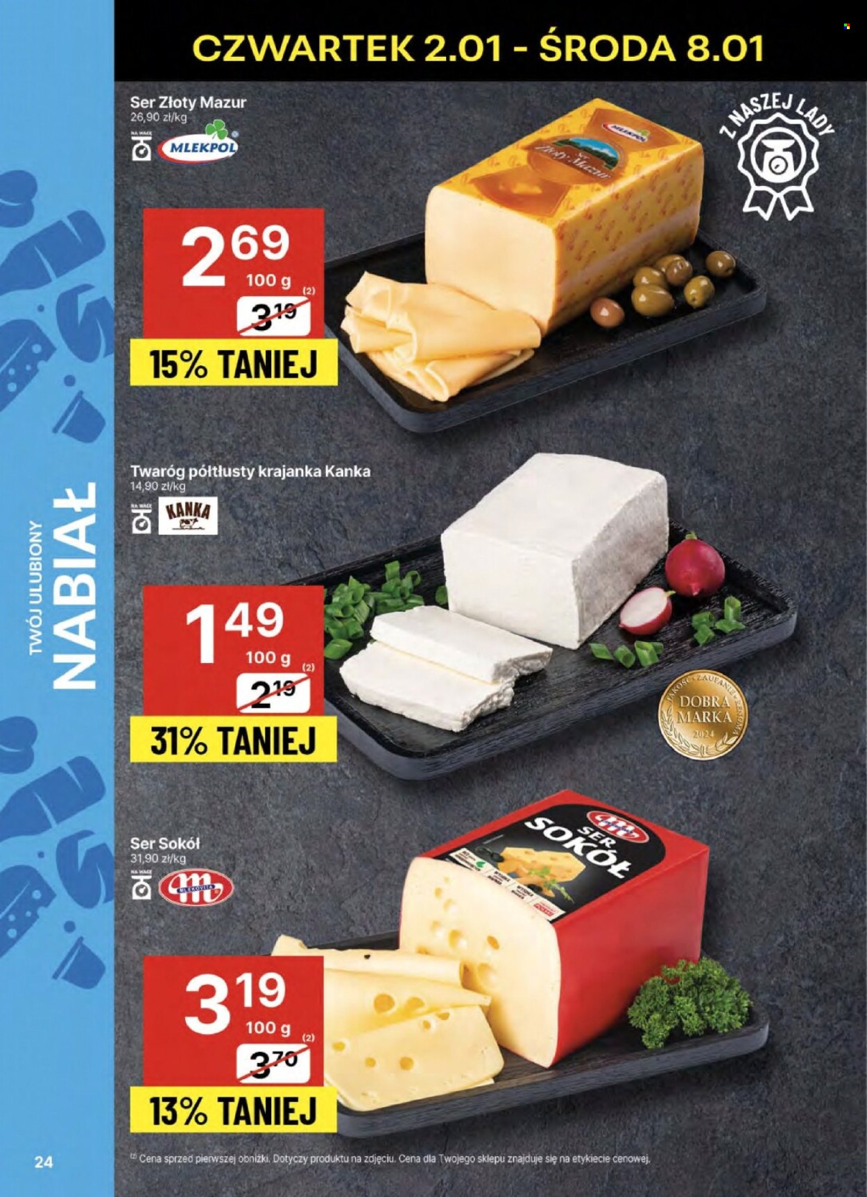 Gazetka Delikatesy Centrum - 2.01.2025 - 8.01.2025. Strona 24