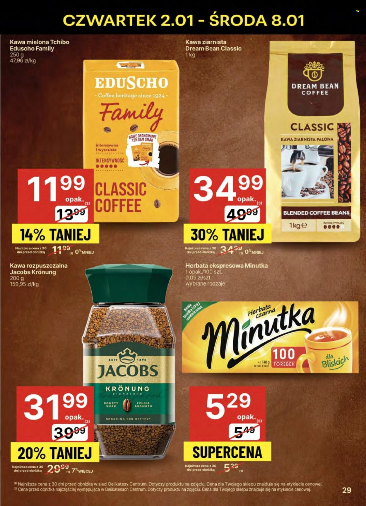 Gazetka Delikatesy Centrum - 2.01.2025 - 8.01.2025. Strona 29