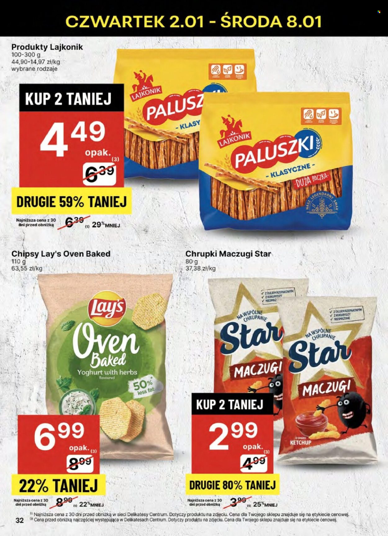 Leták Delikatesy Centrum - 2.1.2025 - 8.1.2025. Strana 32