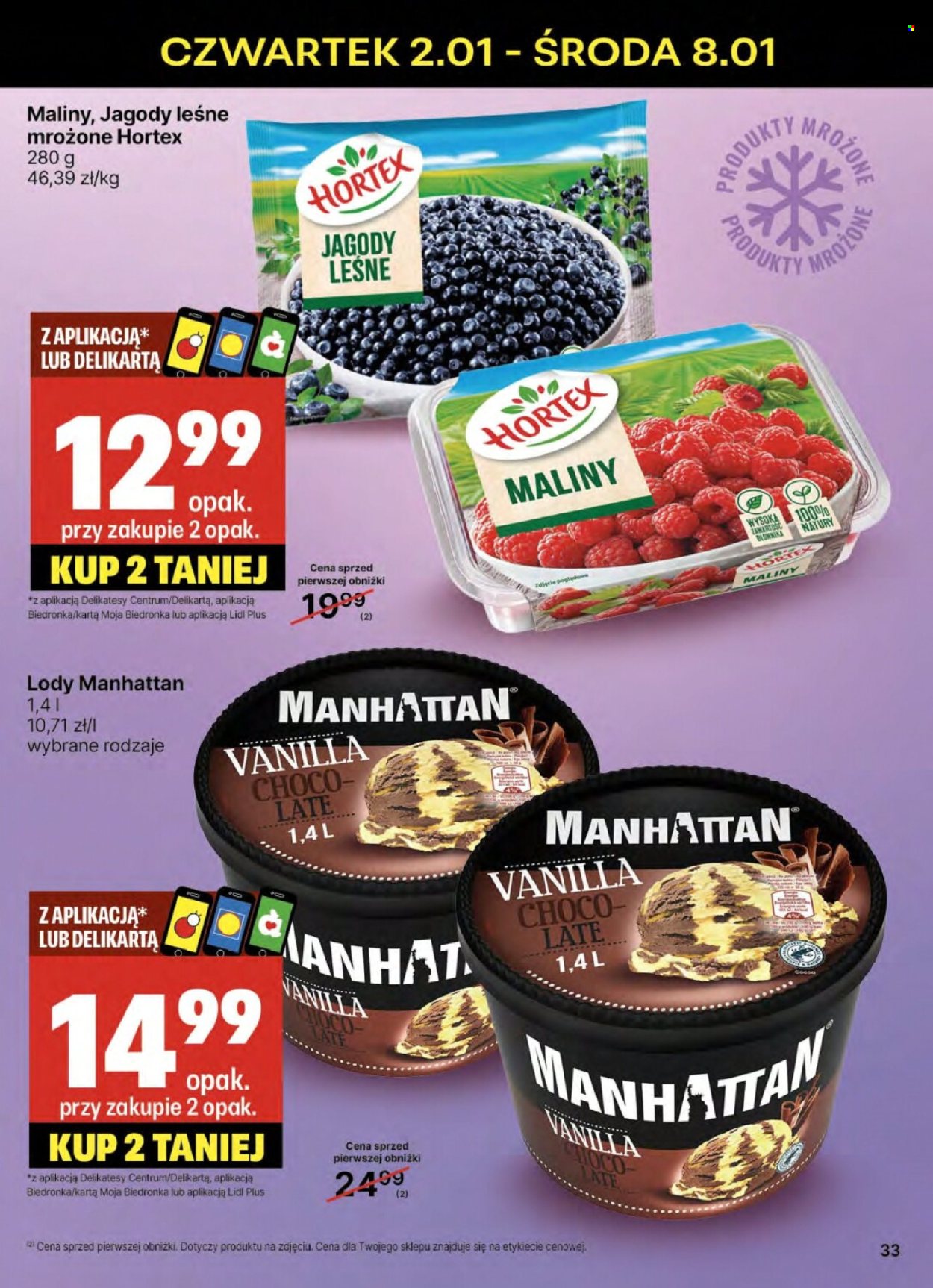 Gazetka Delikatesy Centrum - 2.01.2025 - 8.01.2025. Strona 33