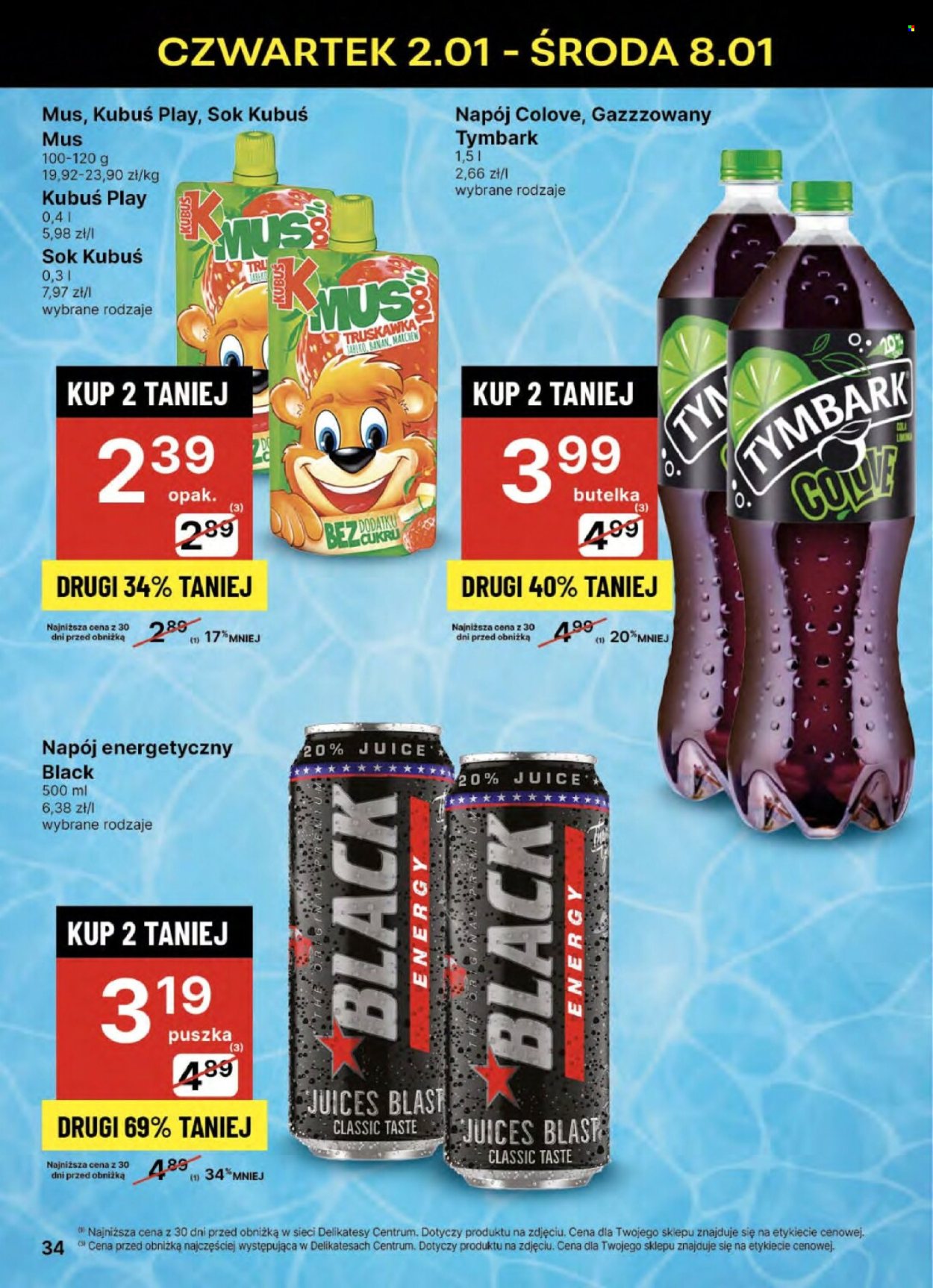 Gazetka Delikatesy Centrum - 2.01.2025 - 8.01.2025. Strona 34