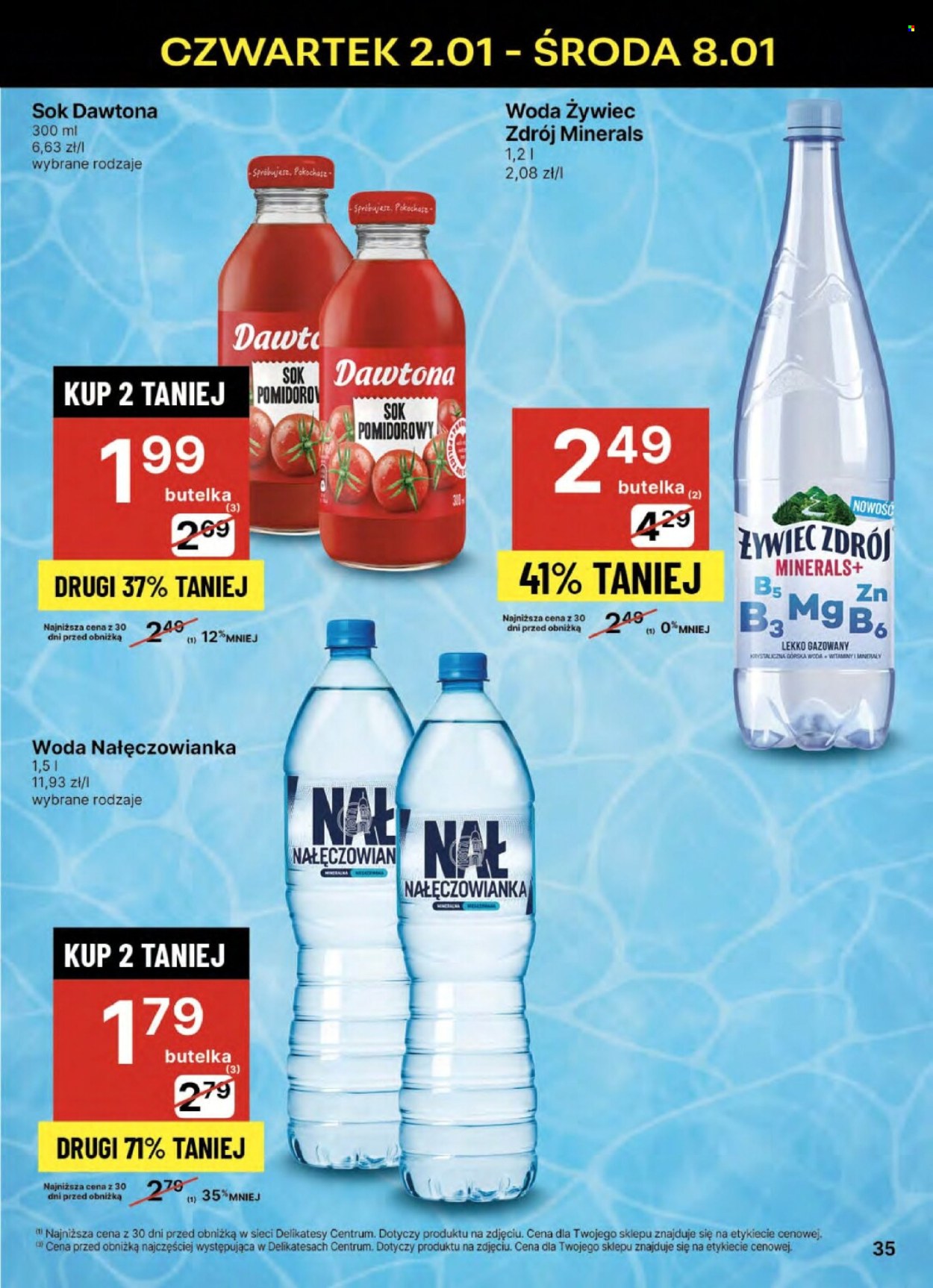 Leták Delikatesy Centrum - 2.1.2025 - 8.1.2025. Strana 35