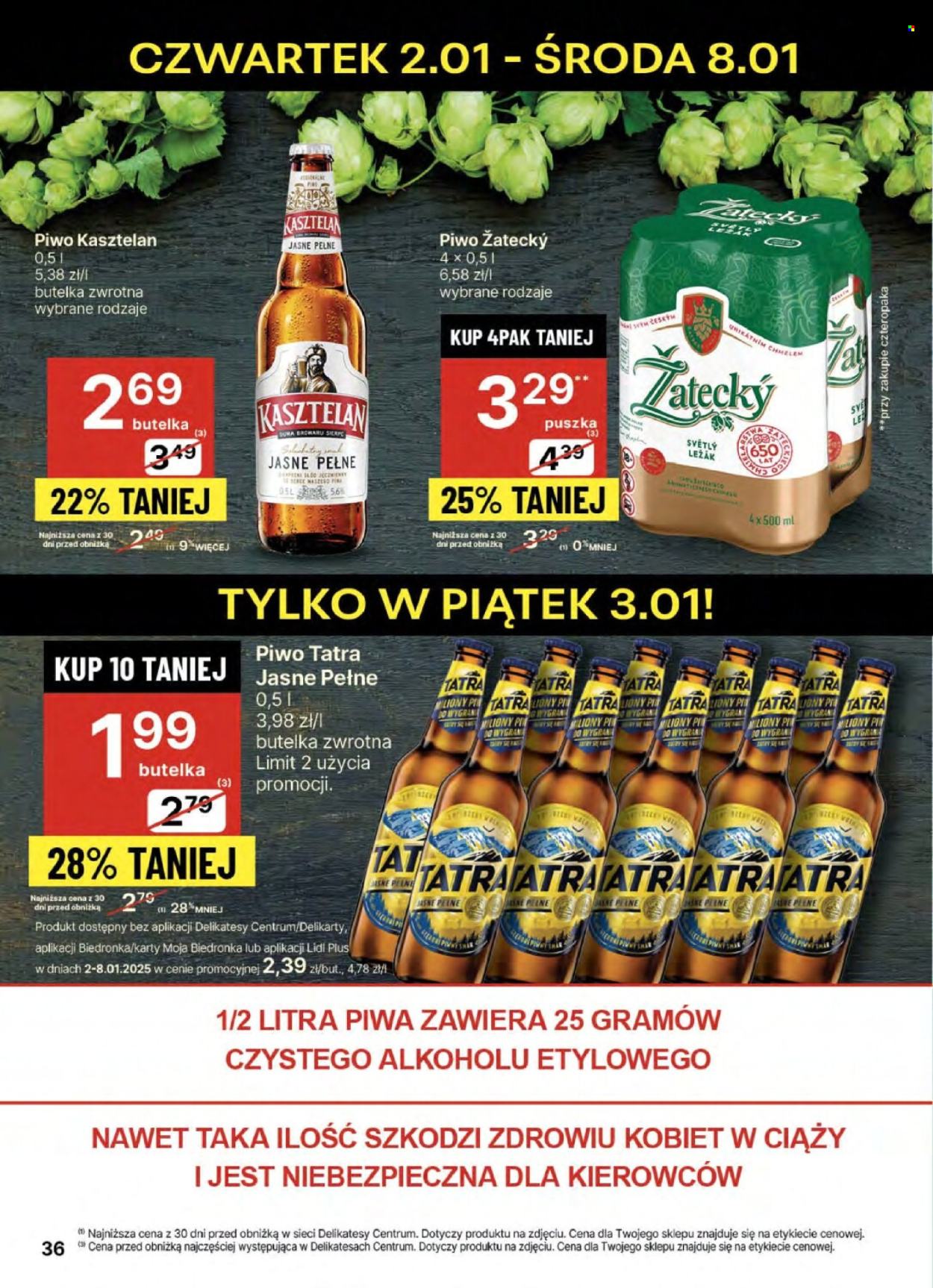 Gazetka Delikatesy Centrum - 2.01.2025 - 8.01.2025. Strona 36