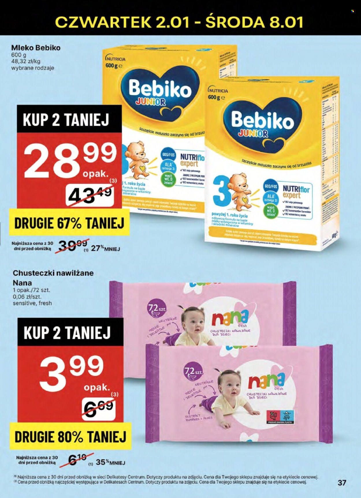 Gazetka Delikatesy Centrum - 2.01.2025 - 8.01.2025. Strona 37