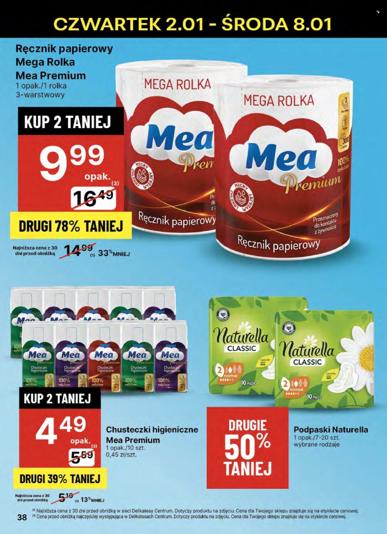 Gazetka Delikatesy Centrum - 2.01.2025 - 8.01.2025. Strona 38