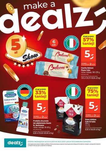 Gazetka Dealz - 2.01.2025 - 8.01.2025.