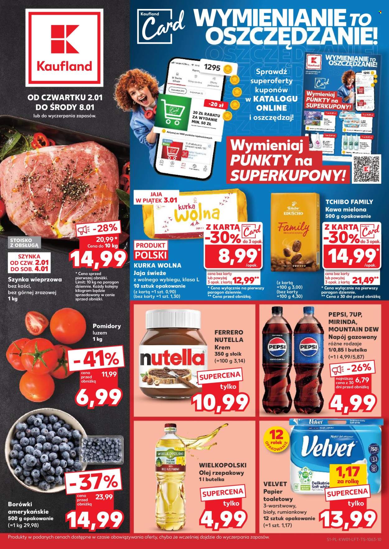 Leták Kaufland - 2.1.2025 - 8.1.2025. Strana 1