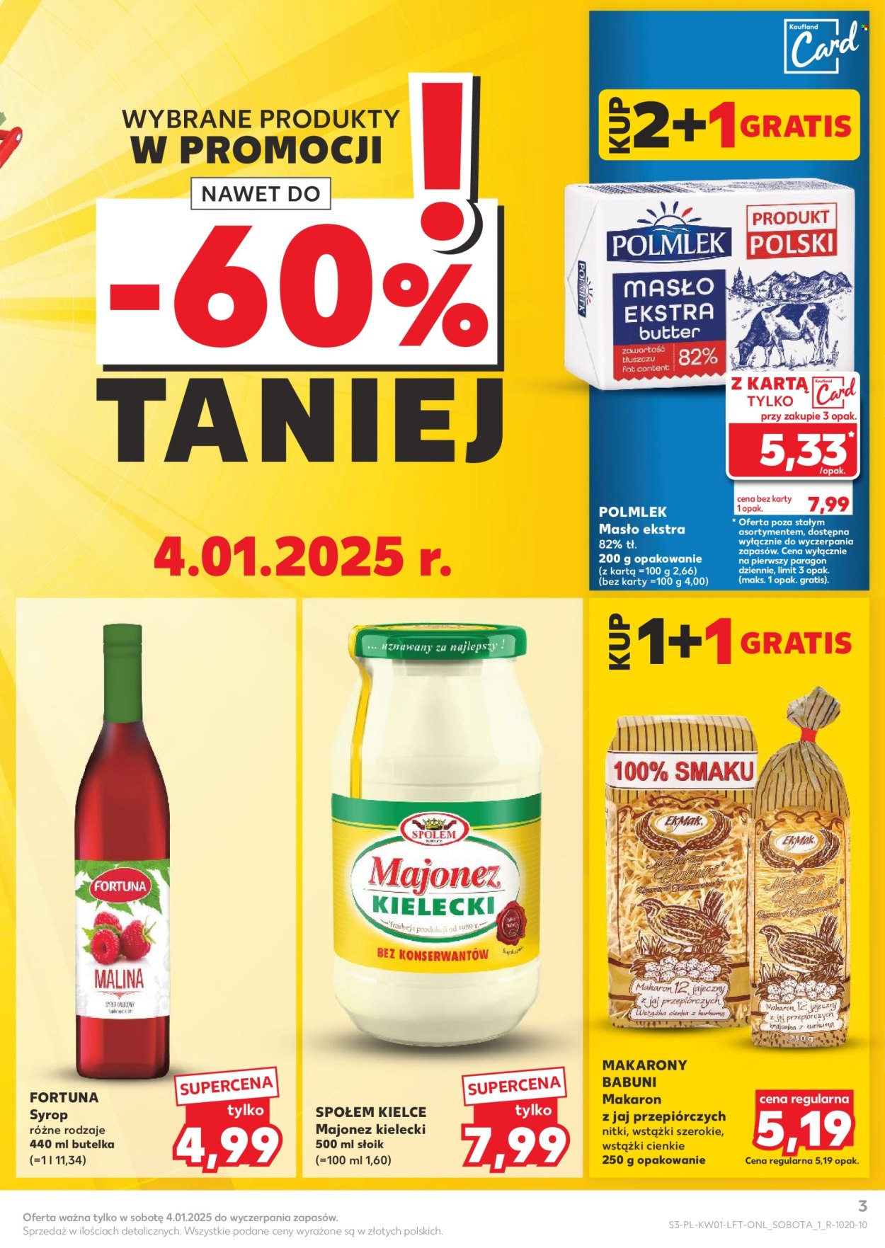 Leták Kaufland - 2.1.2025 - 8.1.2025. Strana 3